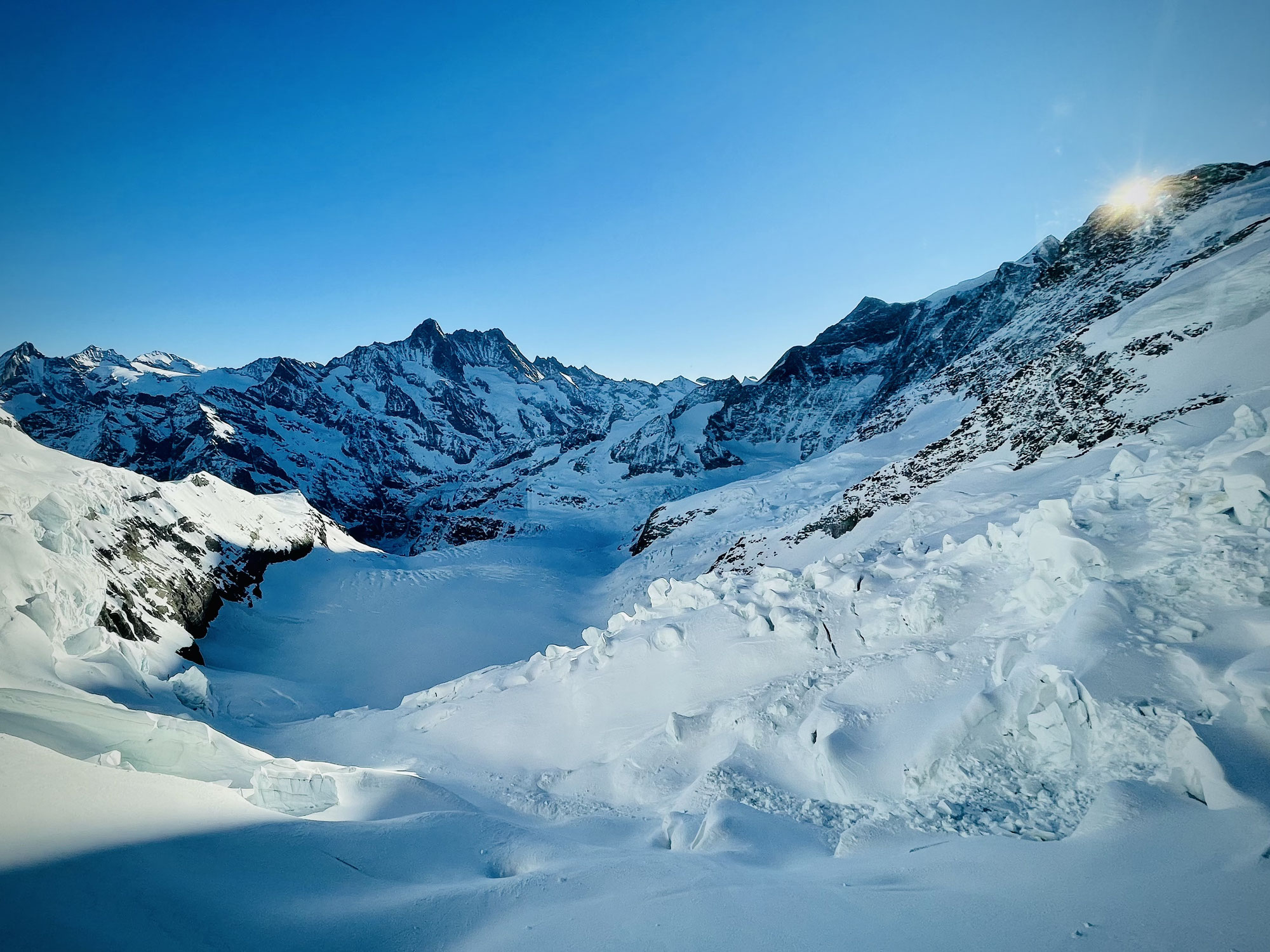 Eismeer im Berner Oberland