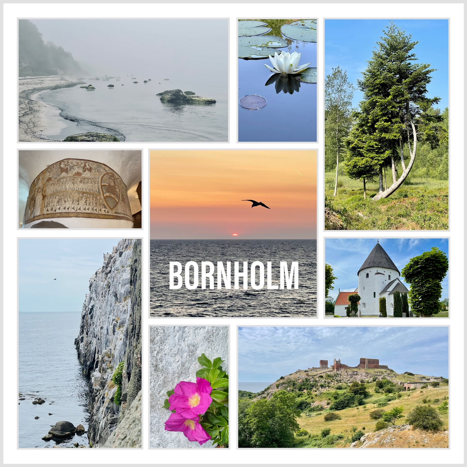 Feriehilsner fra Bornholm