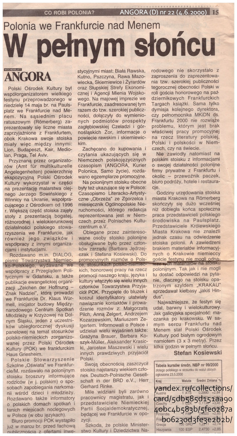 Wymuszenie rozbójnicze PDO414 Zamach na kolumnę rządu RP na terenie Izraela Studia Slavica et Khazarica FO von Stefan Kosiewski do Prokuratury PK I Ko2 91.2016