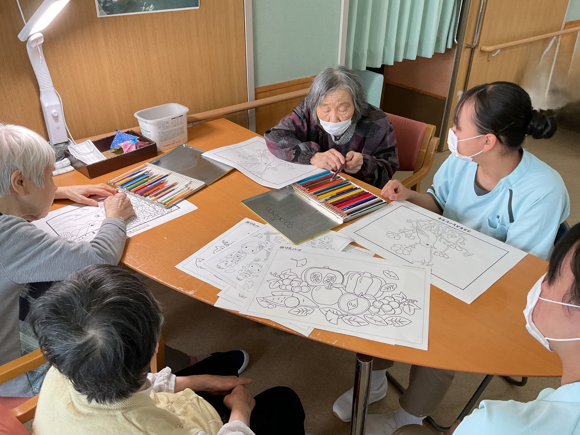 山辺高校1年生 初めての介護実習！！