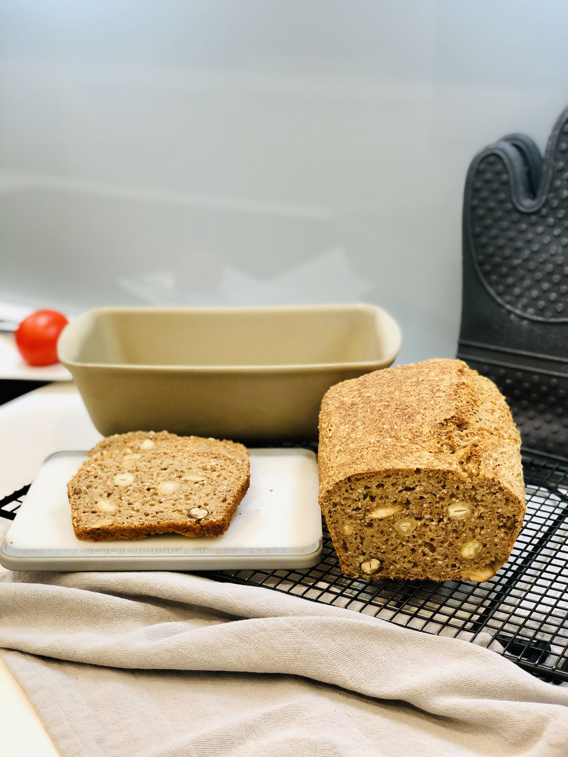 Schnelles Brot mit Nüssen aus dem Pampered Chef® Zauberkasten Plus