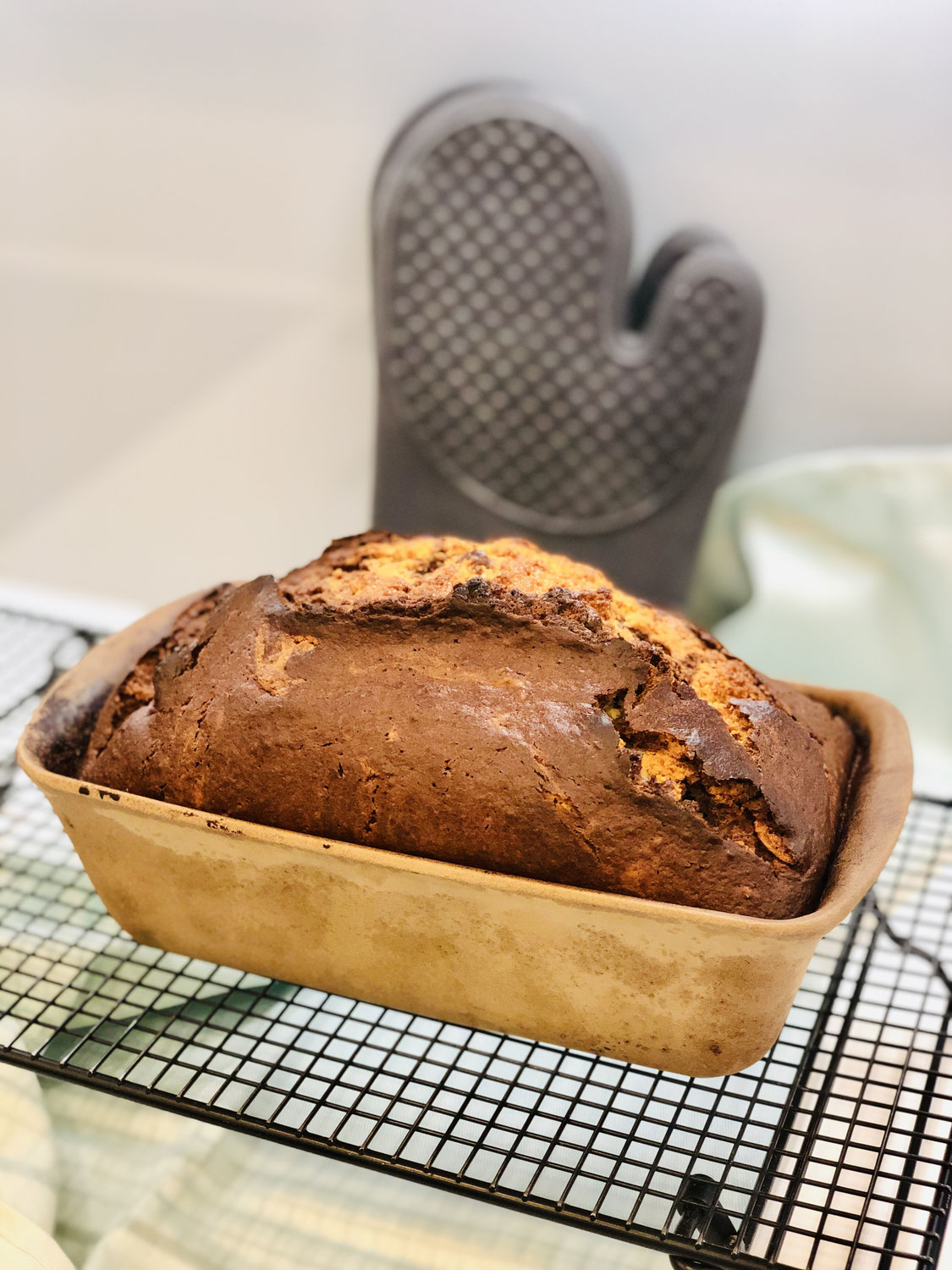 Marmorkuchen mit Bananen gebacken im Zauberkasten Plus von Pampered Chef®
