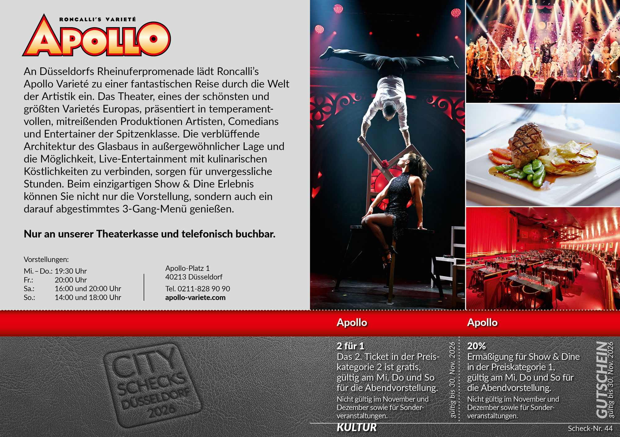 Classic + Deluxe 2026 - Apollo Varieté