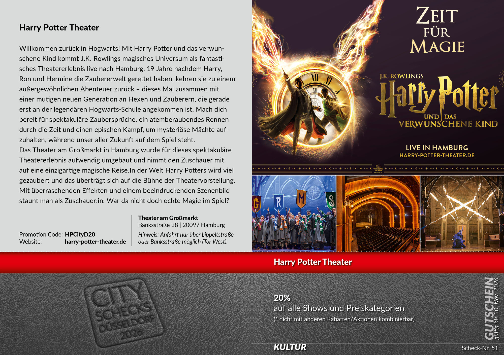 Classic + Deluxe 2026 - Harry Potter Theater