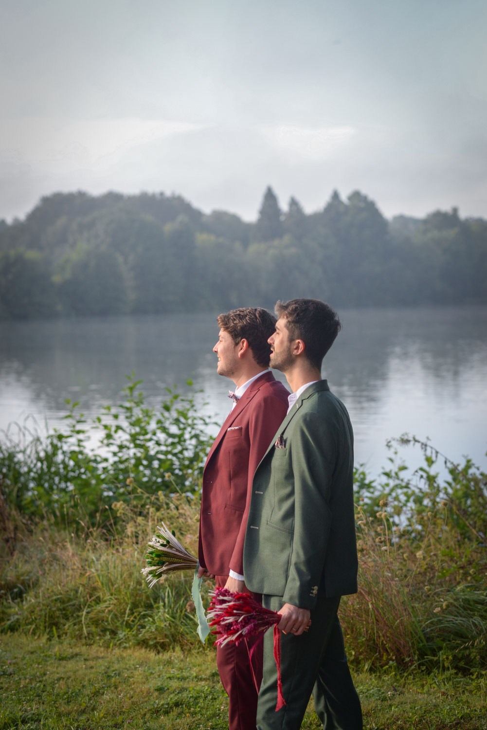 Kévin et Antoine un mariage à la salle des étangs à Nozay