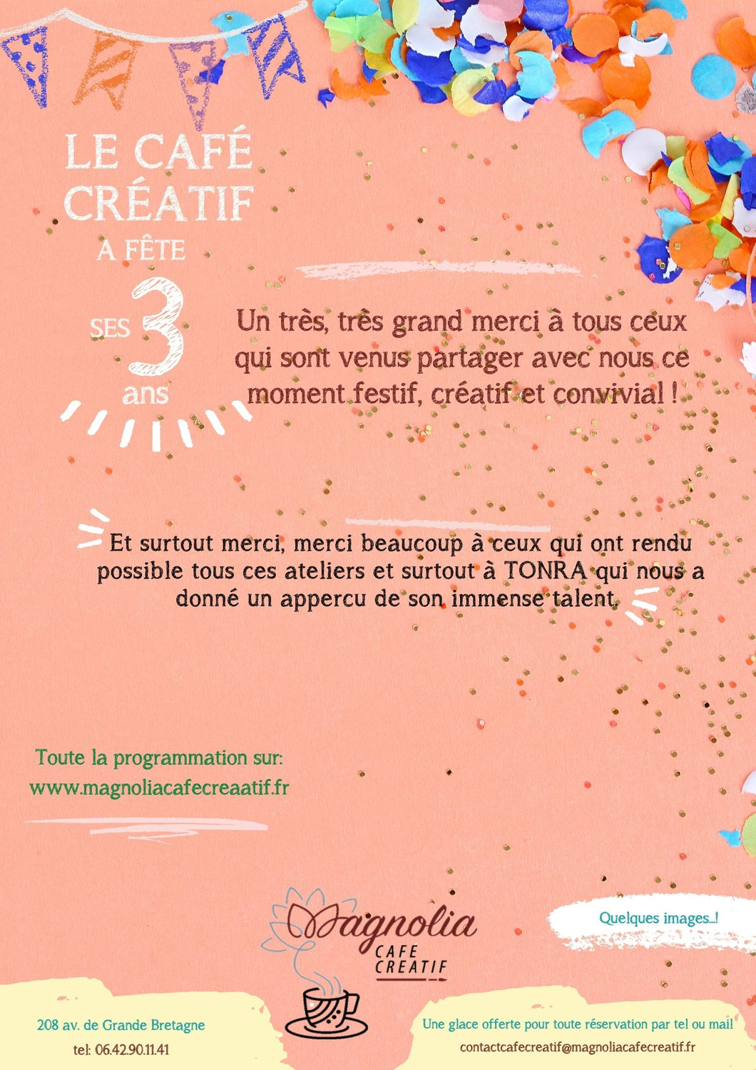 Troisième anniversaire 18 Sept 2021