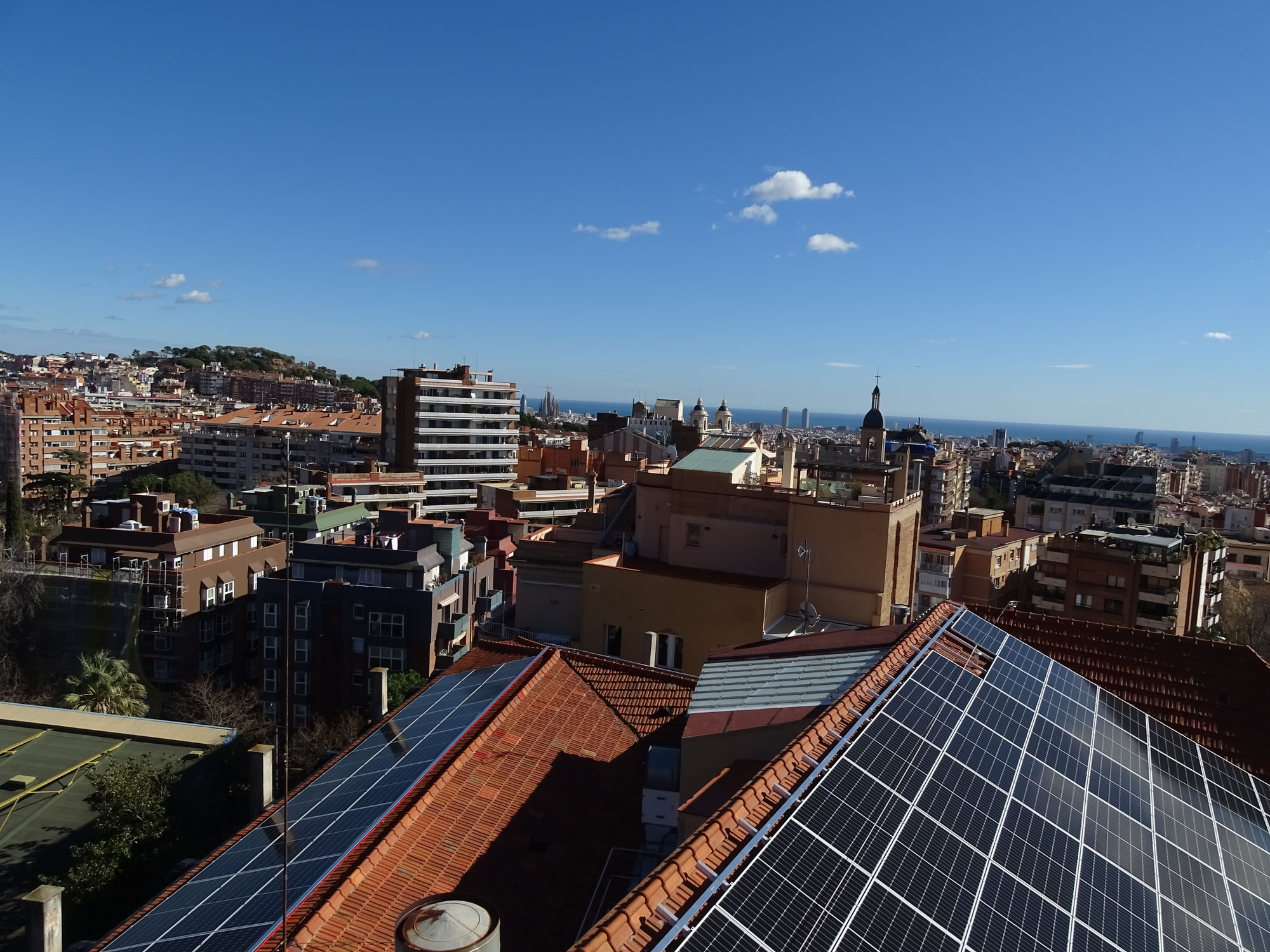 Installation of solar panels at RLSB