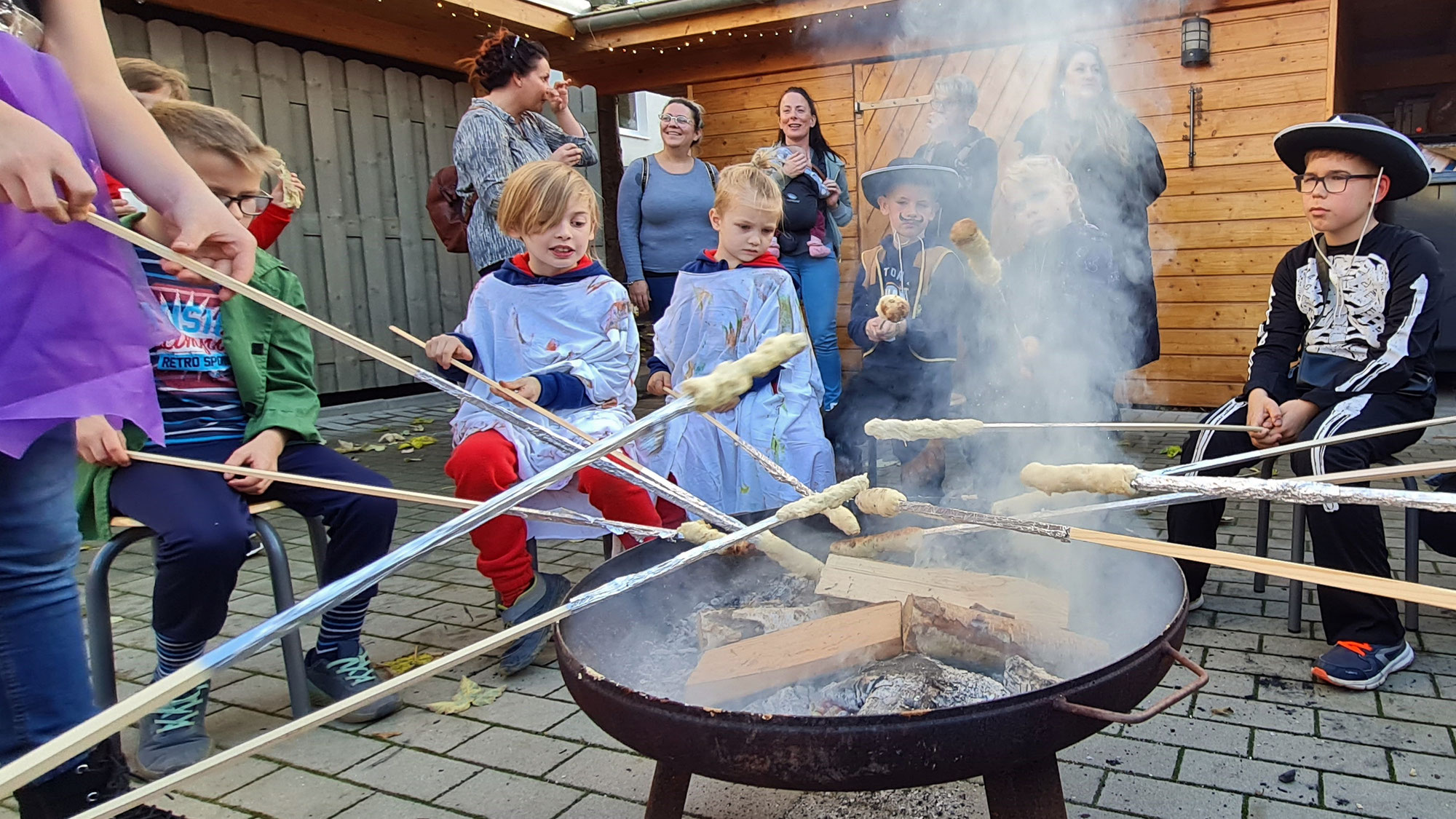 Das SOS-Kinderdorf feierte schauriges Herbstfest