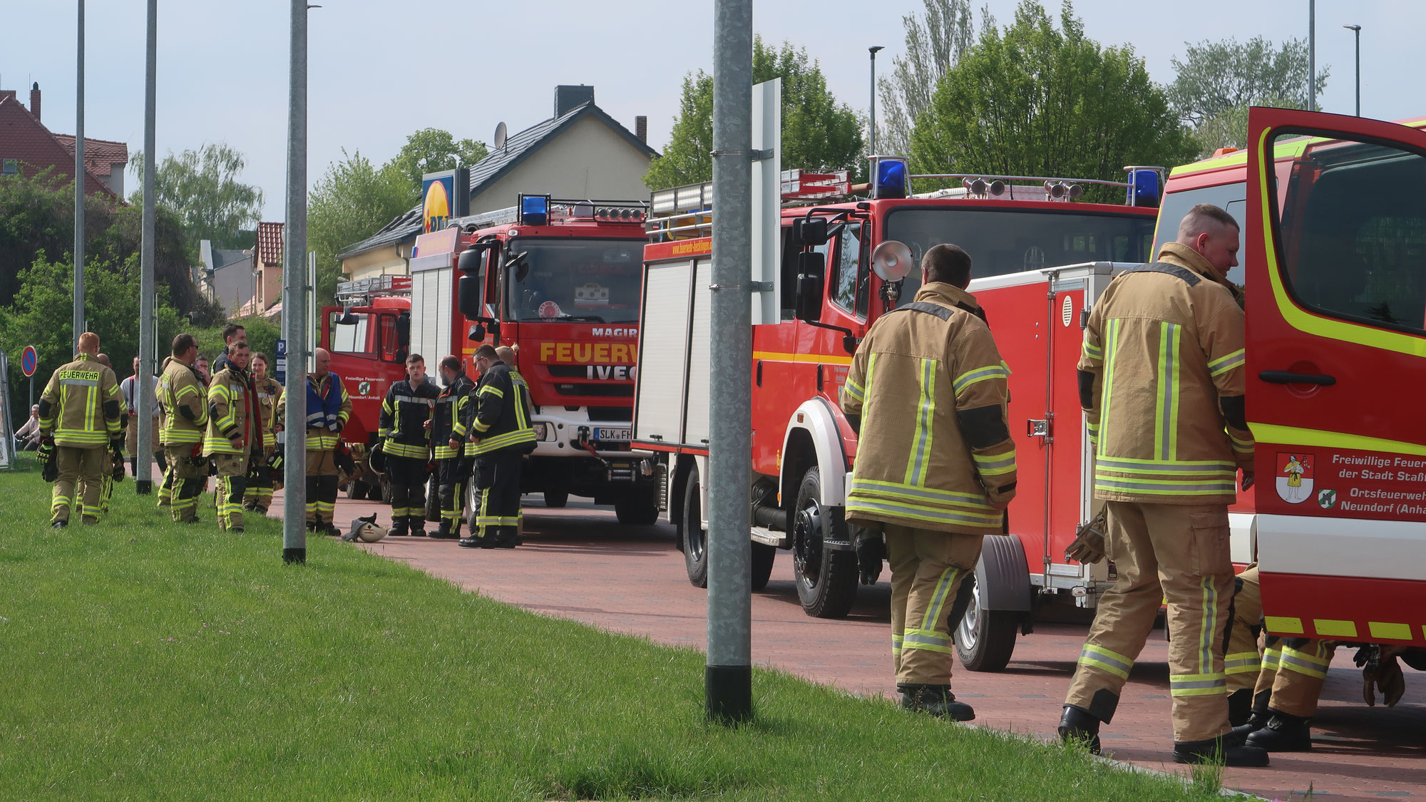 Brandalarm im AMEOS Krankenhaus Staßfurt