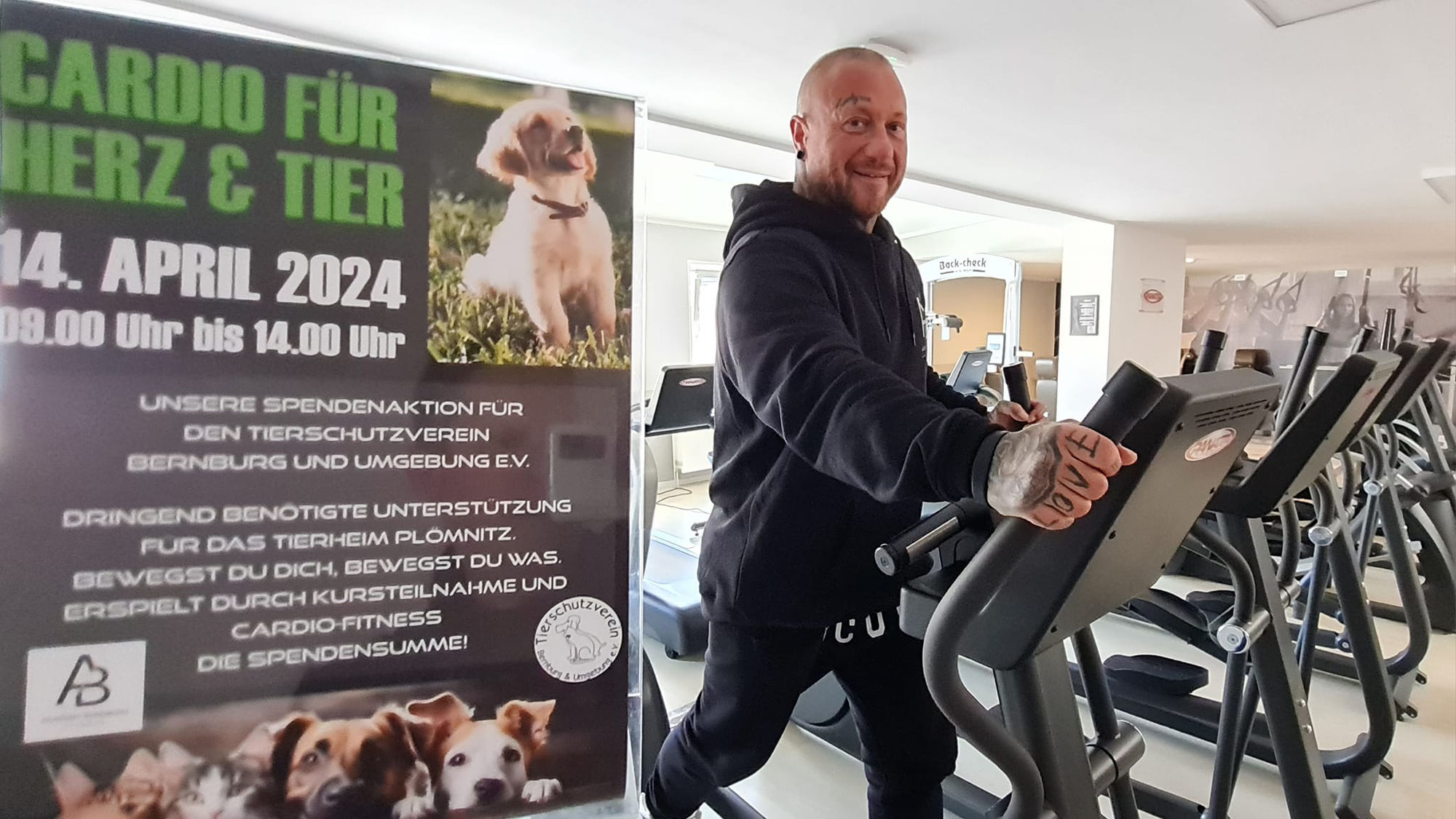 Cardio für Herz und Tier, wer ist dabei?