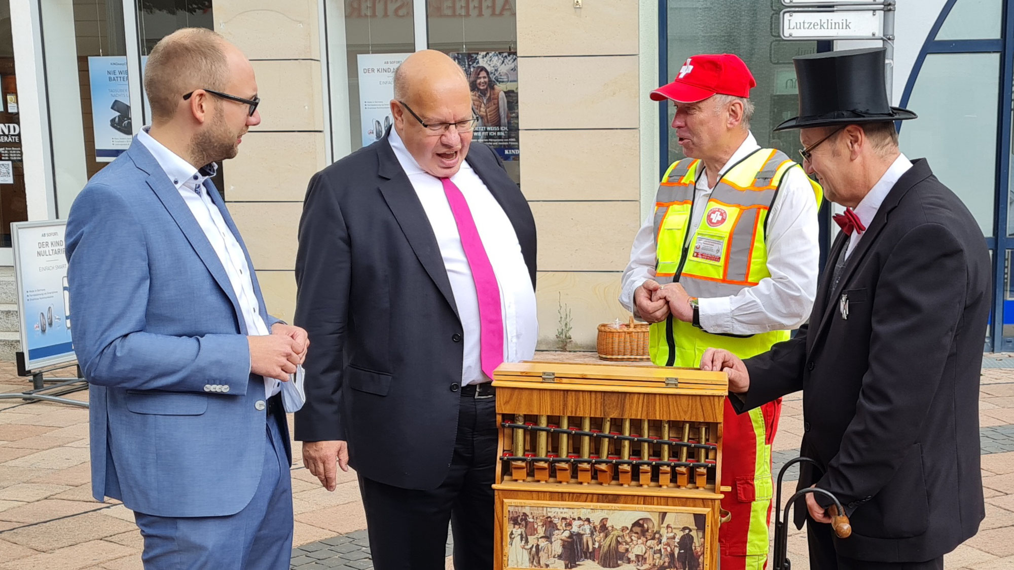 Peter Altmaier zu Besuch in Köthen