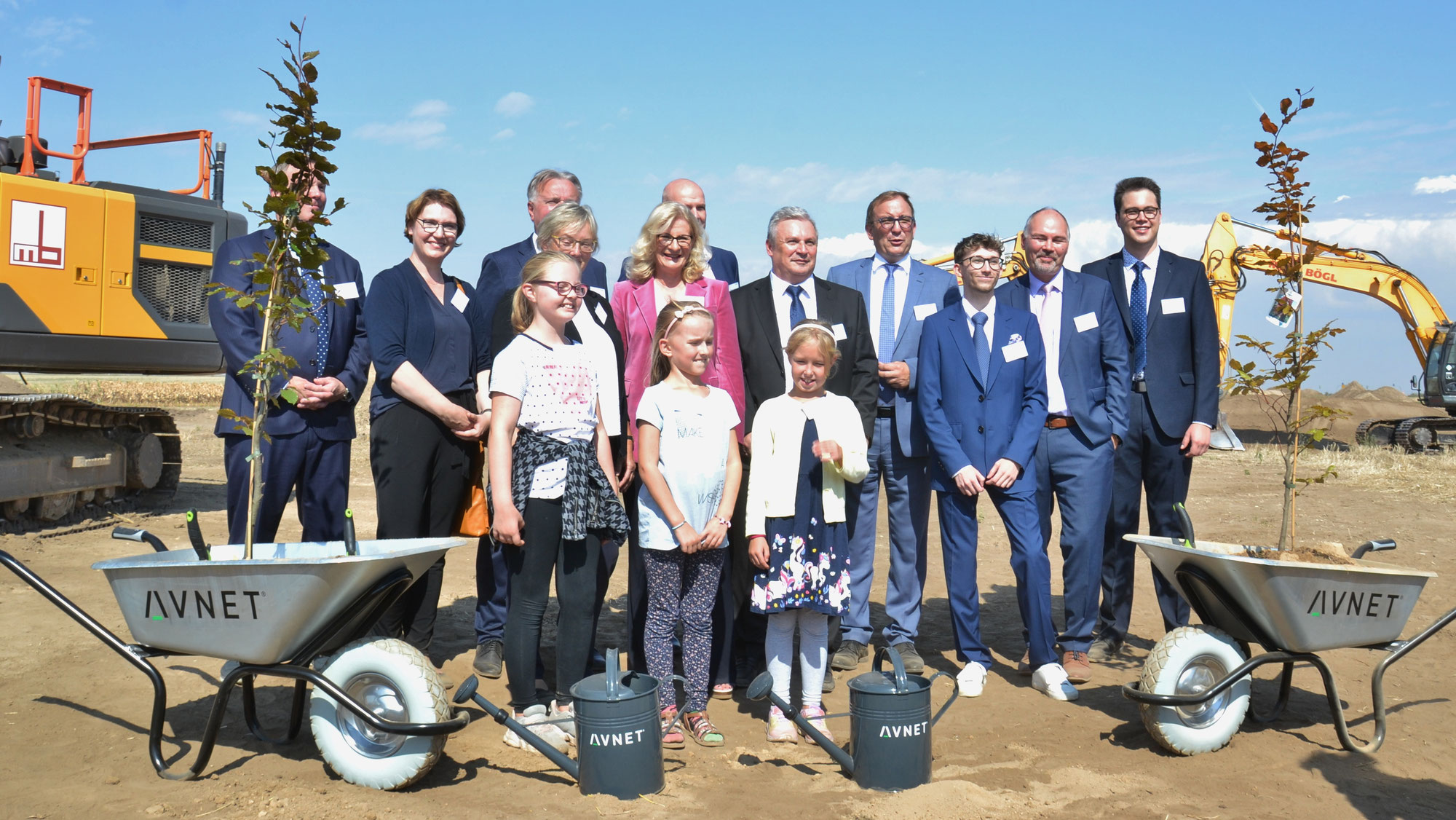 Avnet gibt den Baustart für sein Hochleistungs-Distributionszentrum in Bernburg bekannt