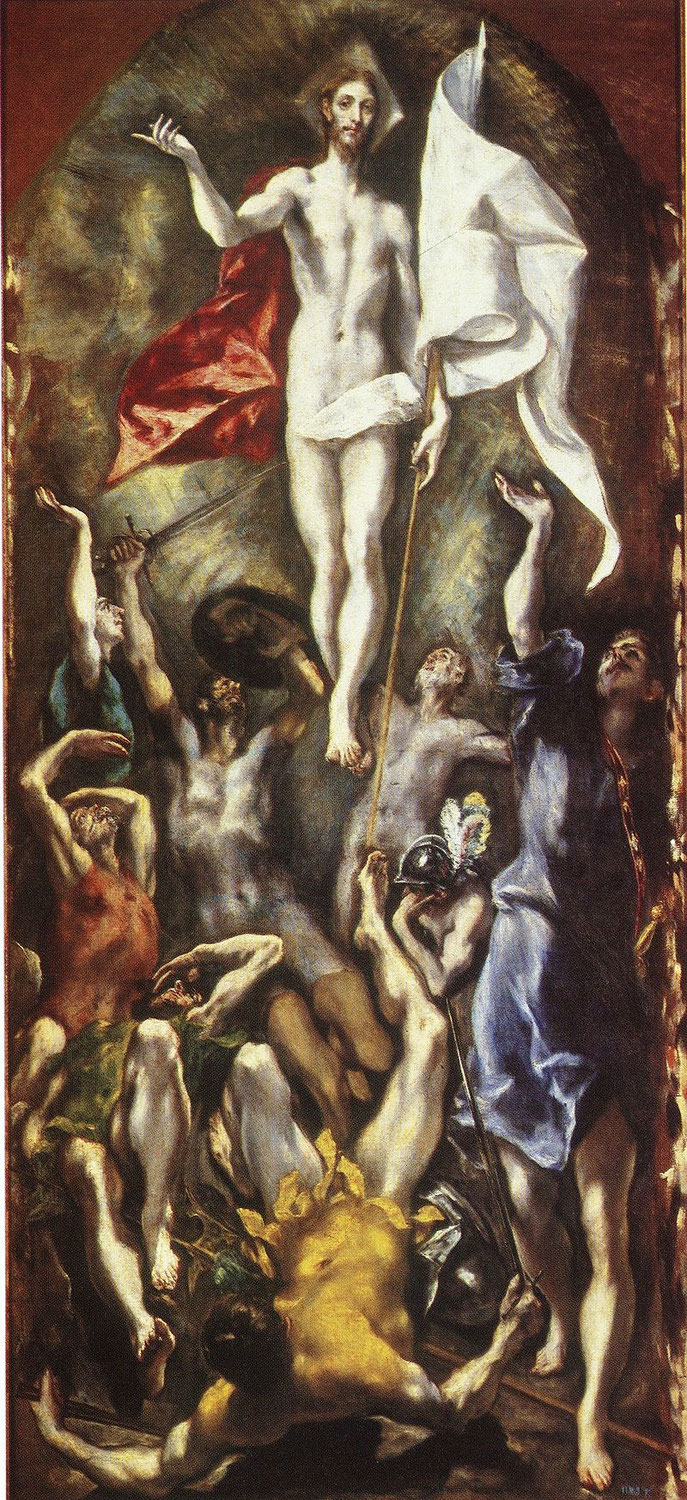 Воскресение Христа - Эль Греко (1597 - 1600)