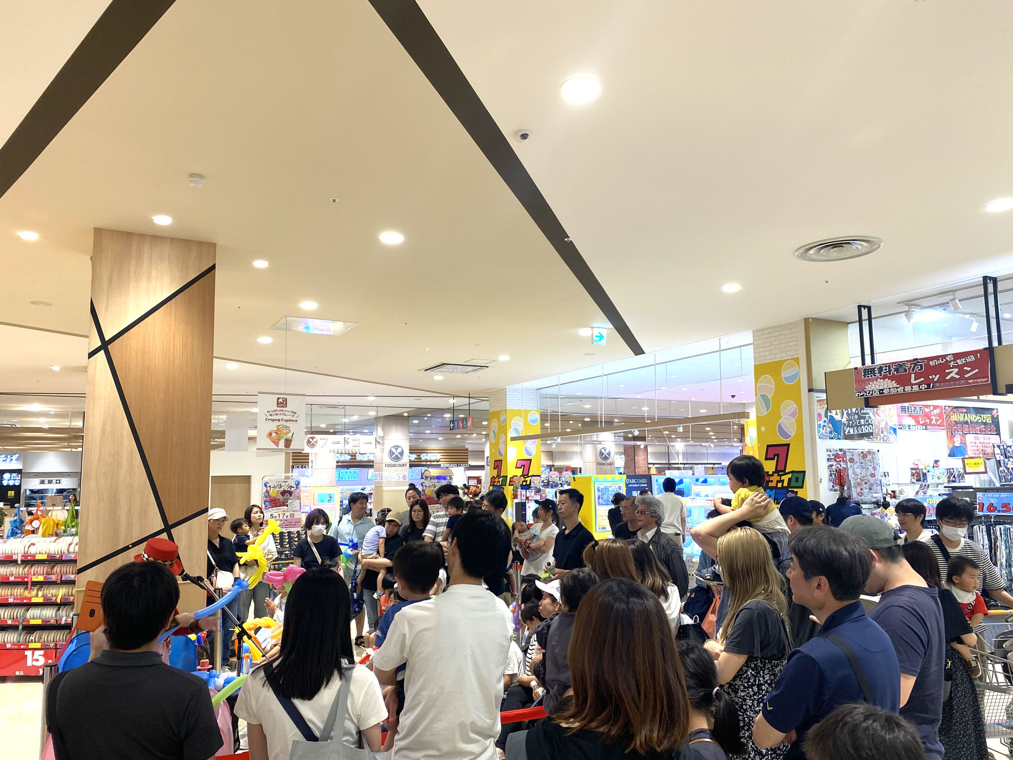 埼玉県ショッピングモールでキッズ・ファミリー向けイベント開催