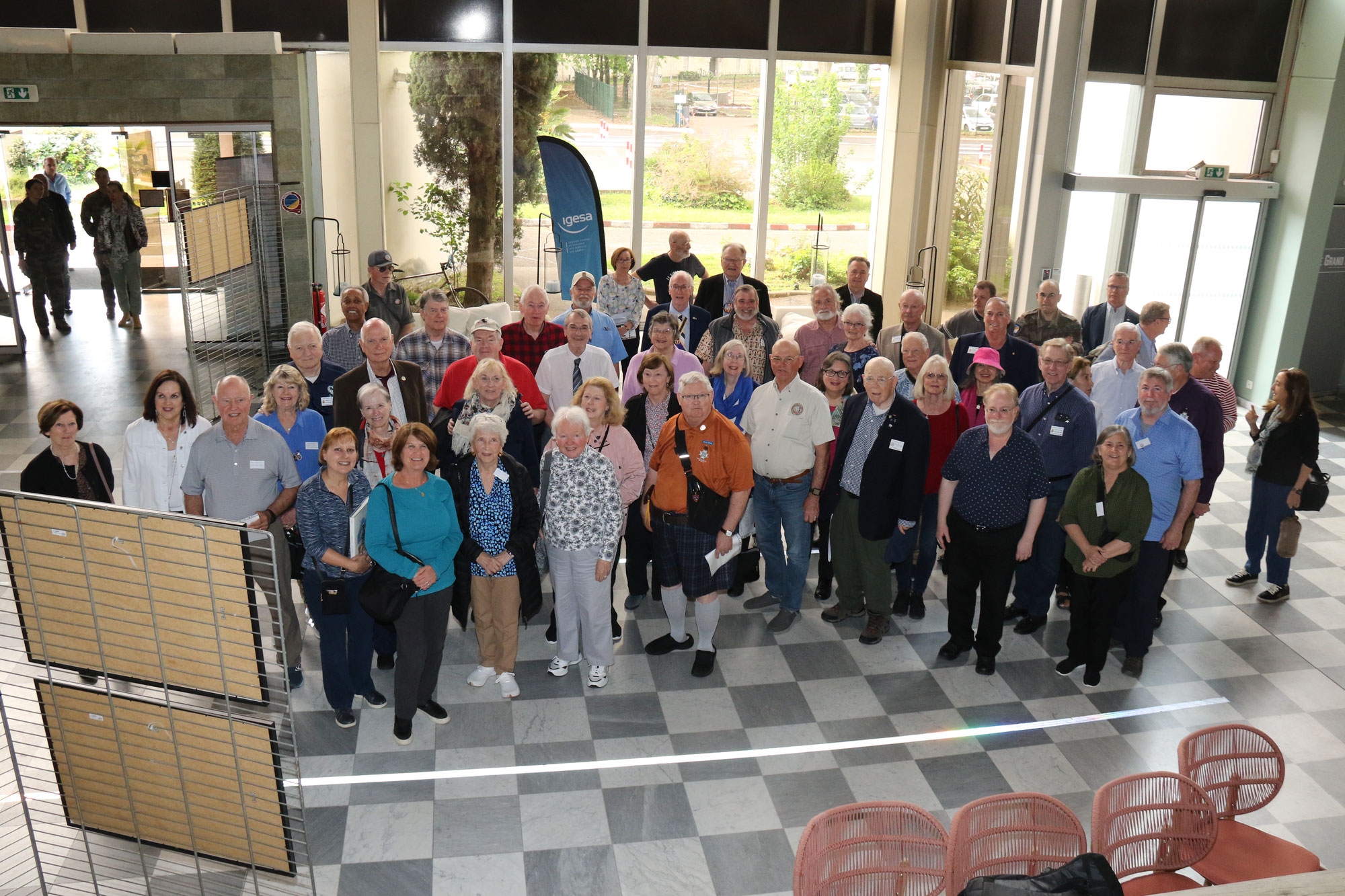 15 avril 2024 : Visite des Sons & Daughters of the American Revolution au Cercle Général Frère