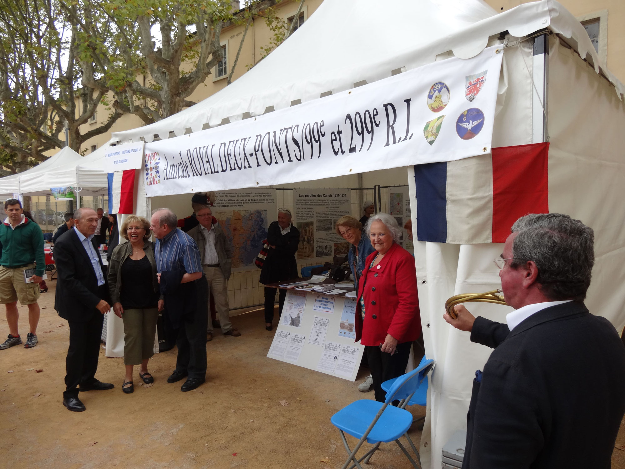 14 septembre 2013 : Forum des associations au nouveau Parc Blandan à Lyon