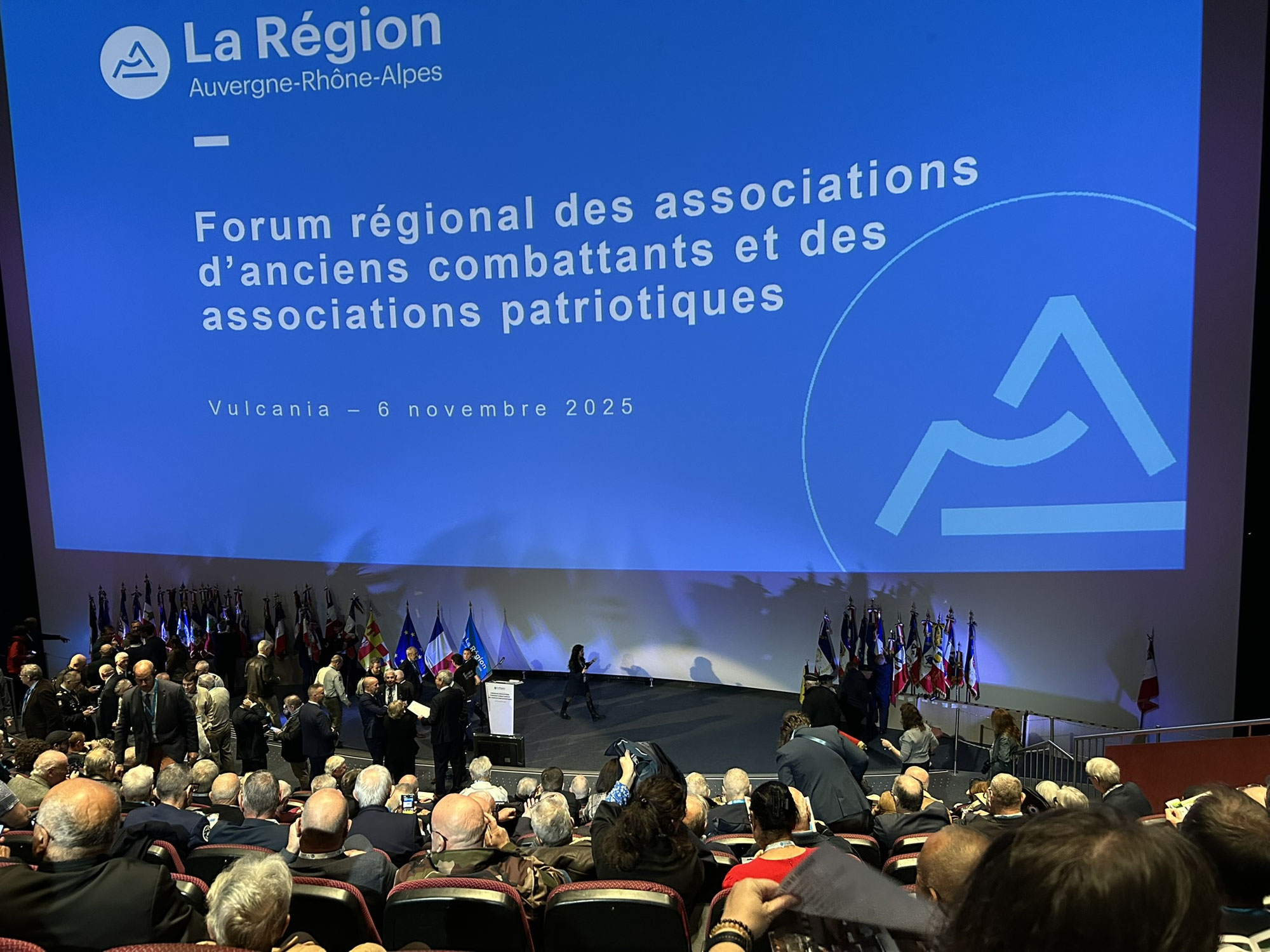 6 novembre 2025 : Forum Régional des Associations Patriotiques à Vulcania