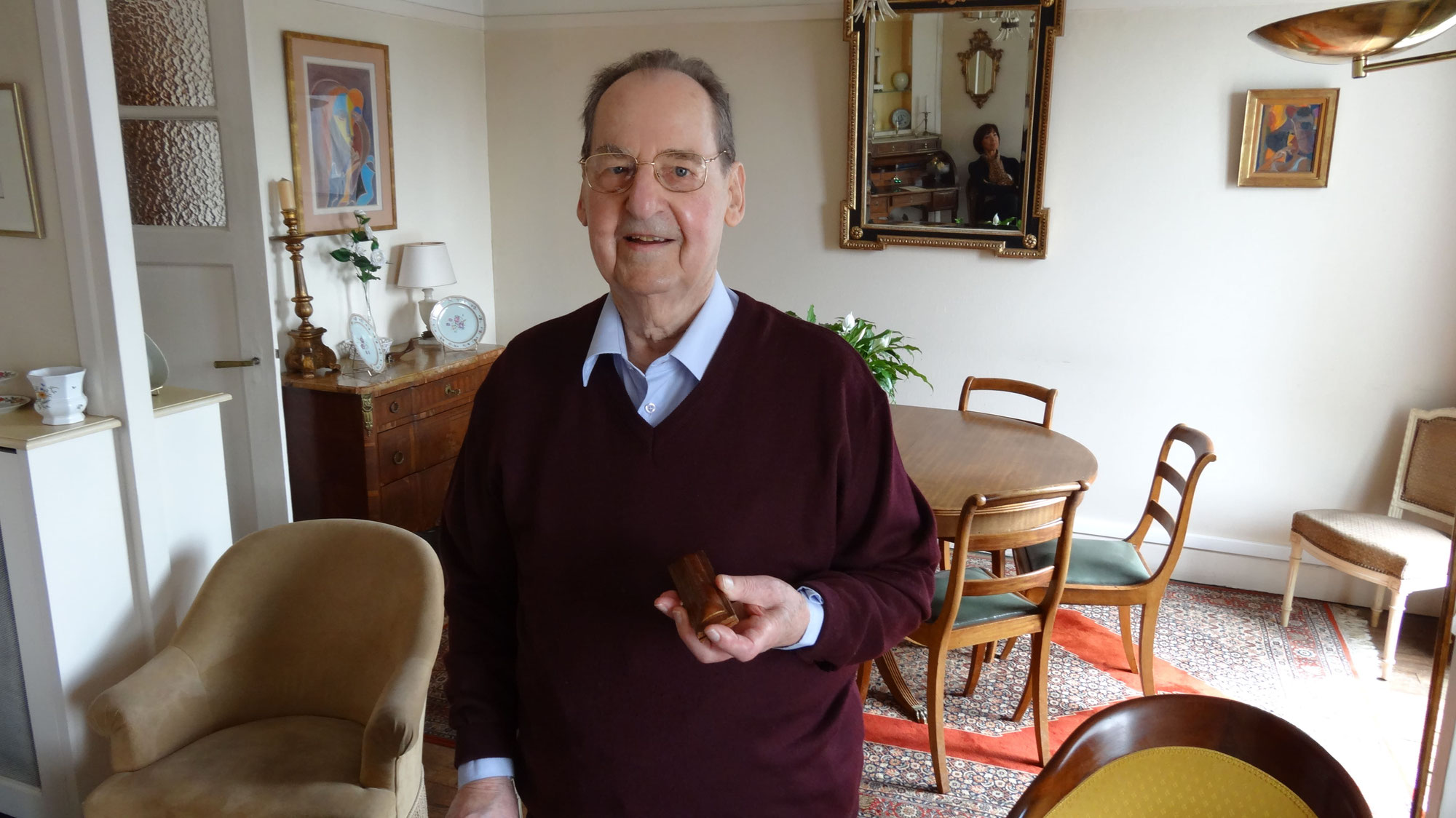 13 juillet 2012 : Rencontre avec Paul Henri DETRIE à Paris