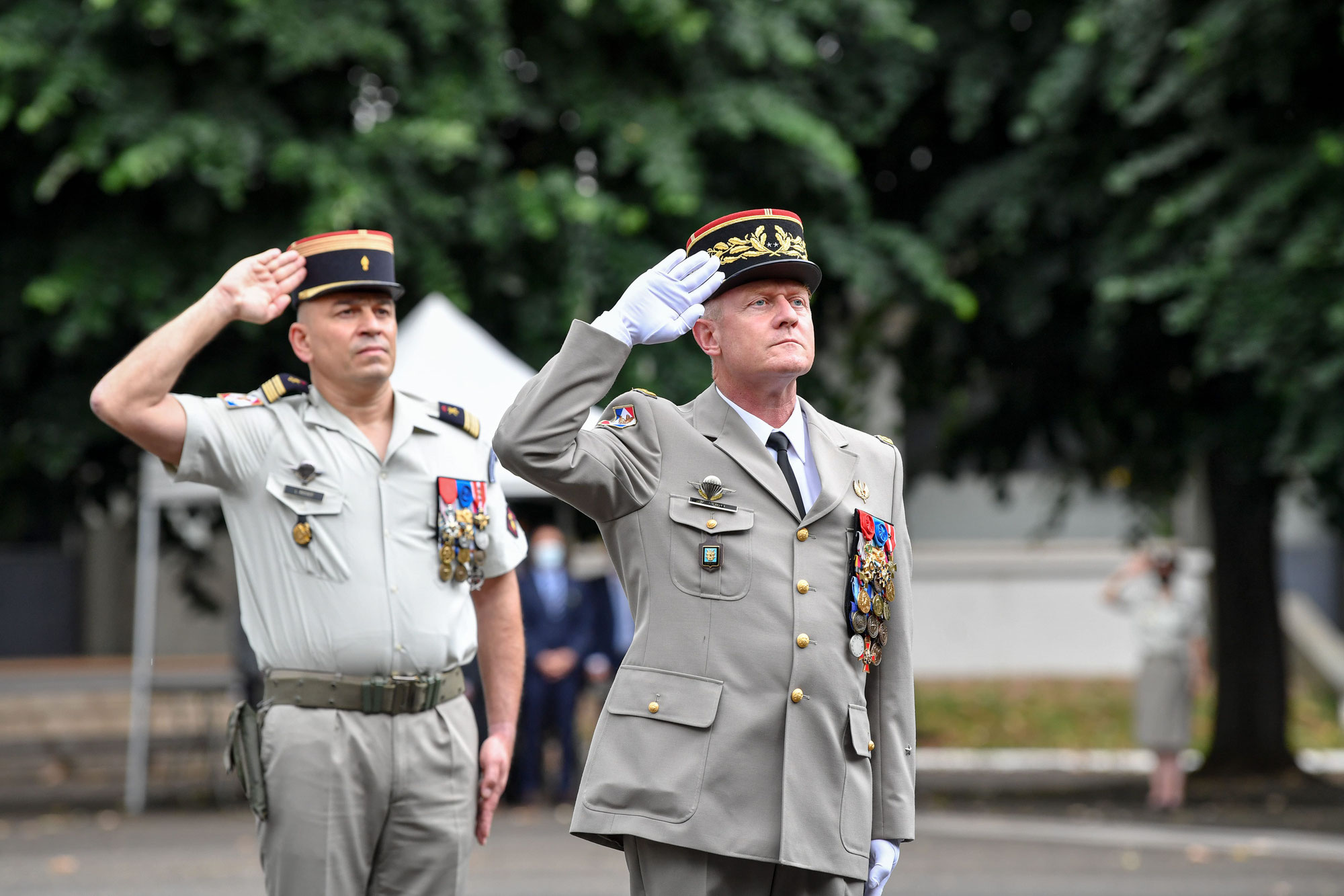 28 juin 2021 : Départ du colonel ROSIER, chef de corps du GRS SE - 99e RI