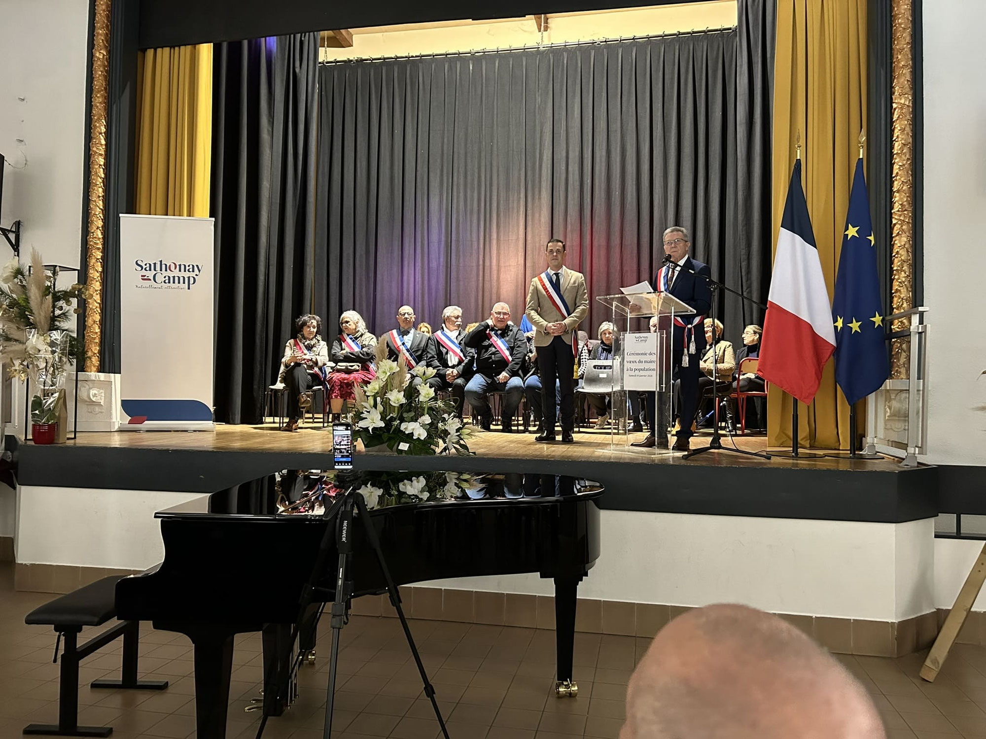 10 janvier 2026 : Voeux du maire de Sathonay-Camp