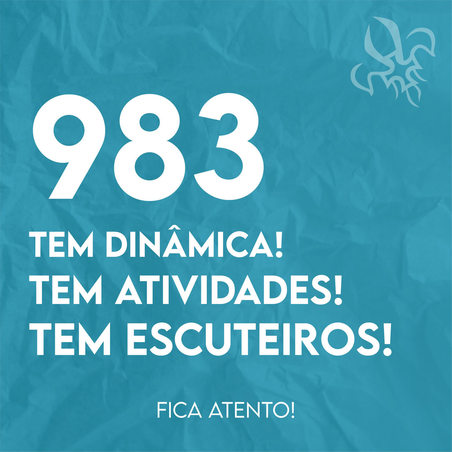 O 983 tem Dinâmica!