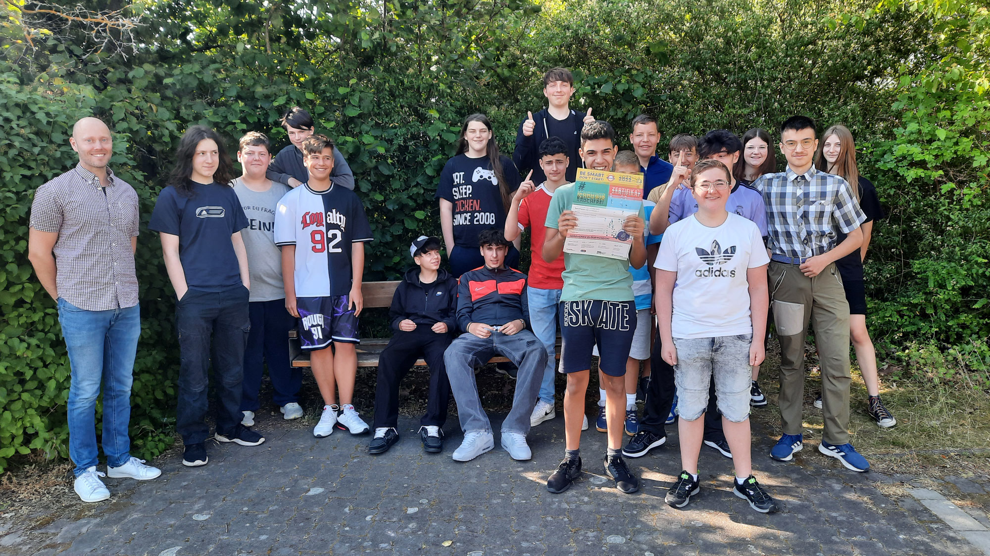 Weiterhin rauchfrei durchs Schuljahr