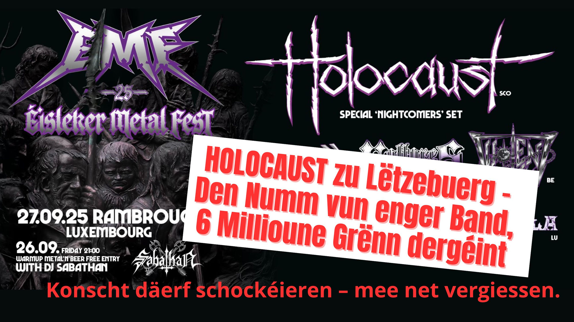 HOLOCAUST zu Lëtzebuerg