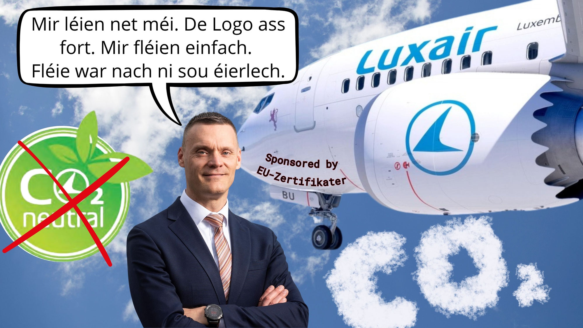 Klimakiller Luxair