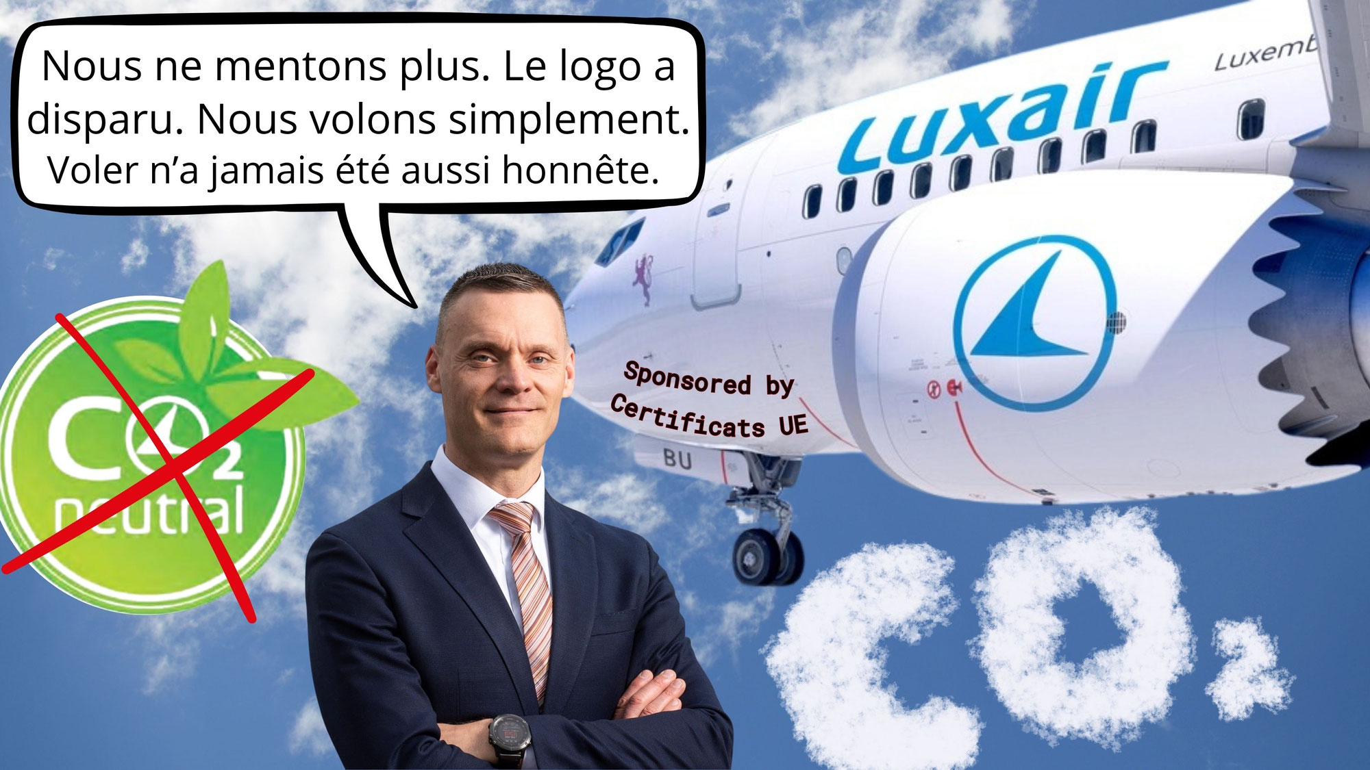 Luxair, ennemi du climat