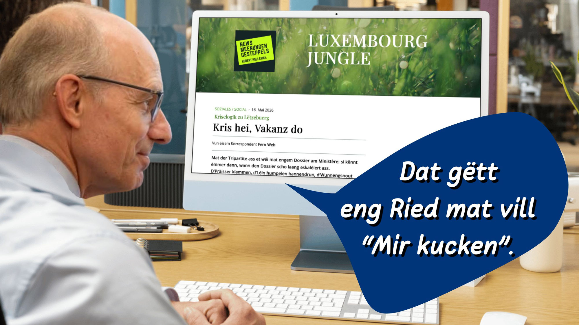 Breaking: De Premier huet eisen Artikel gelies
