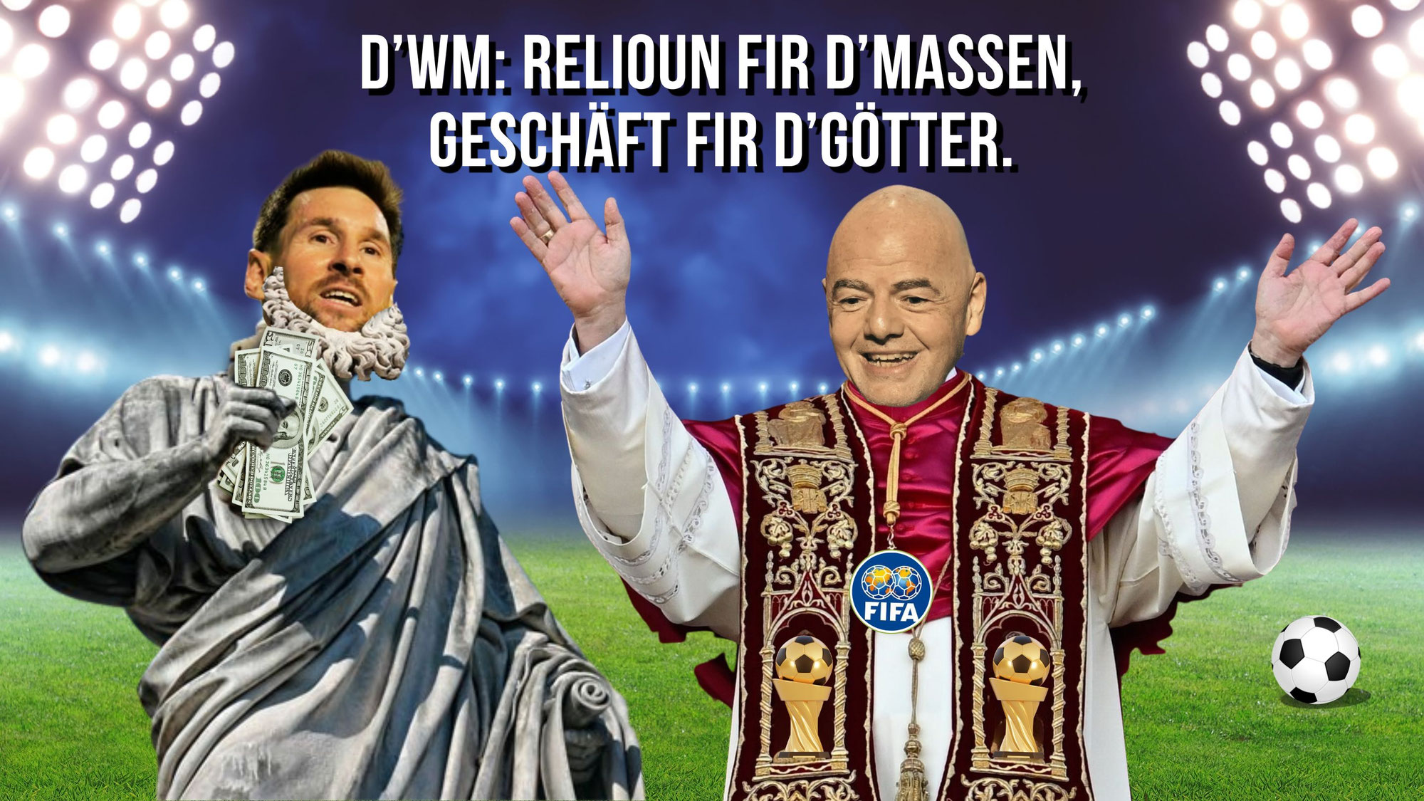 Wat fir eng Relioun gewënnt d'WM?