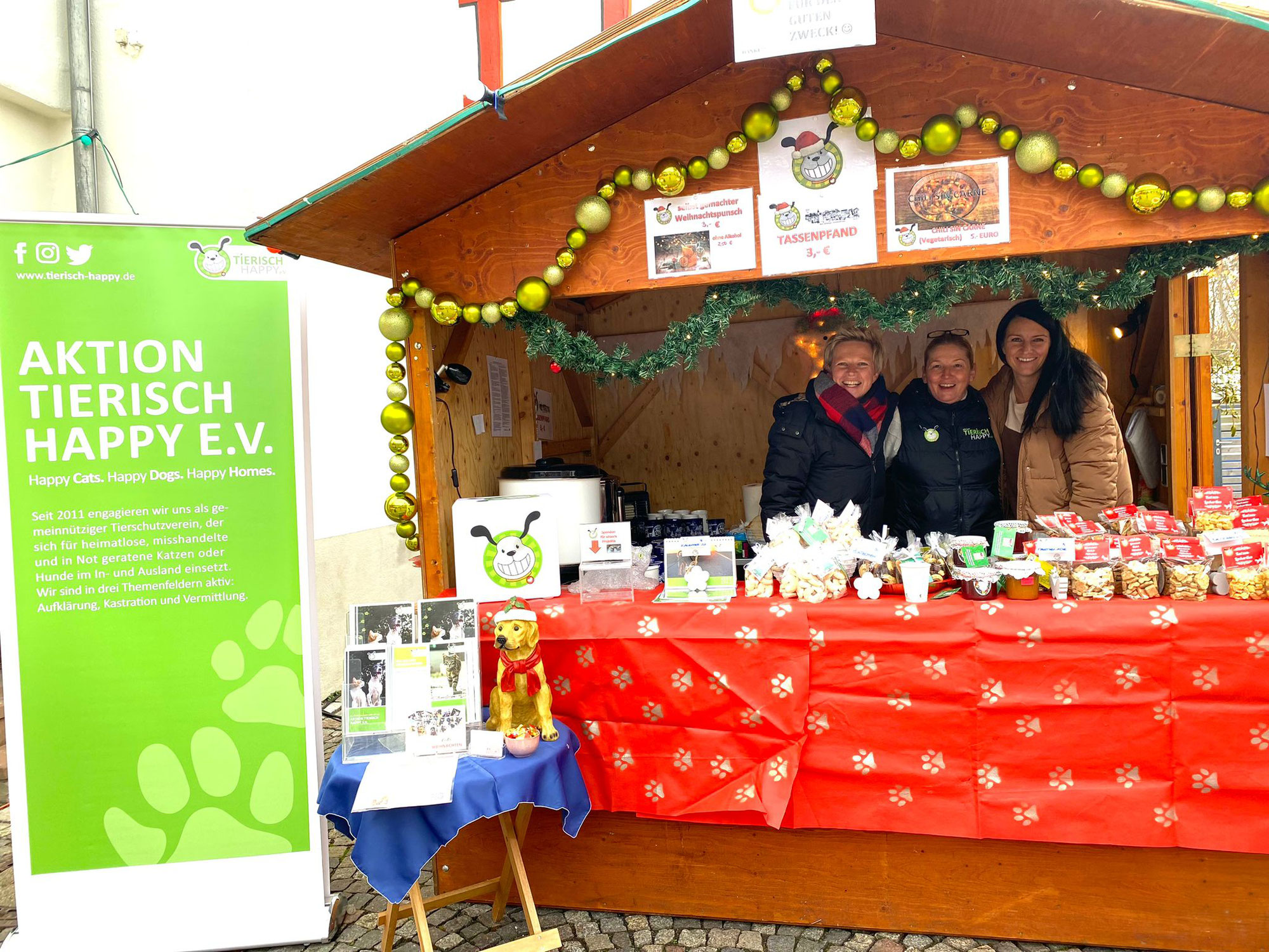 Tierisch Happy goes Weihnachtsmarkt