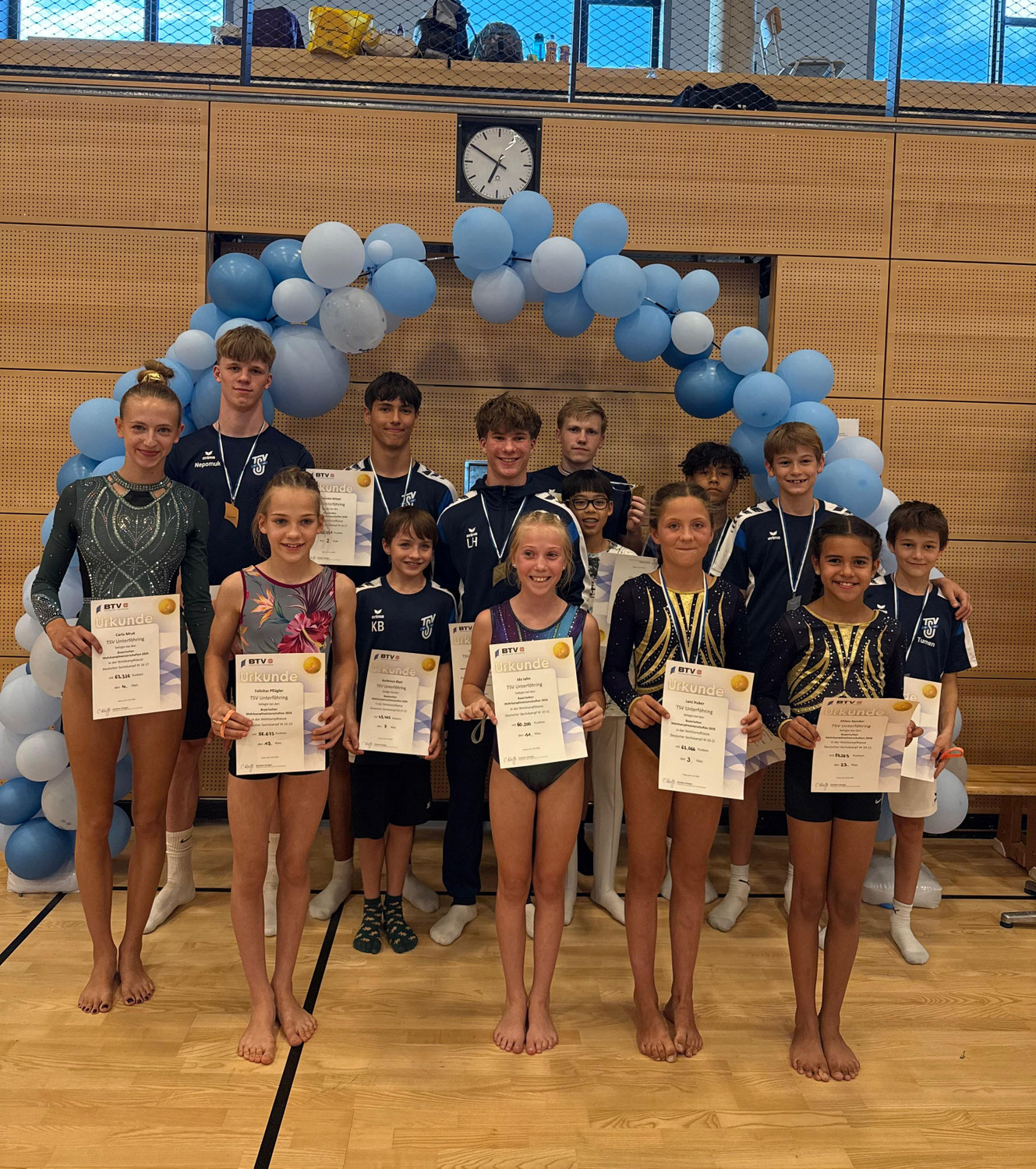 Bronze für den TSV Unterföhring bei den Bayerischen Mehrkampfmeisterschaften