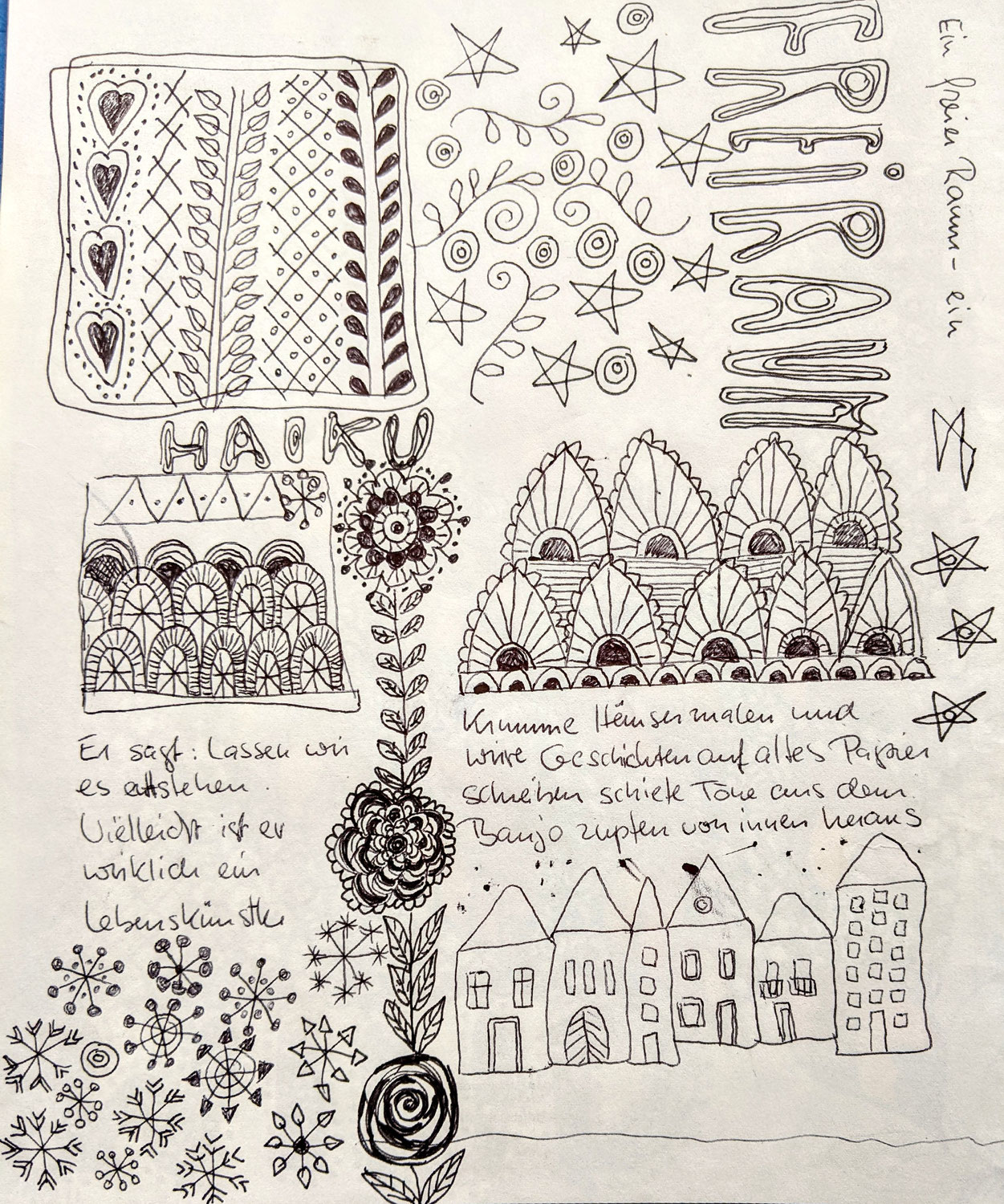 Doodle zeichnen