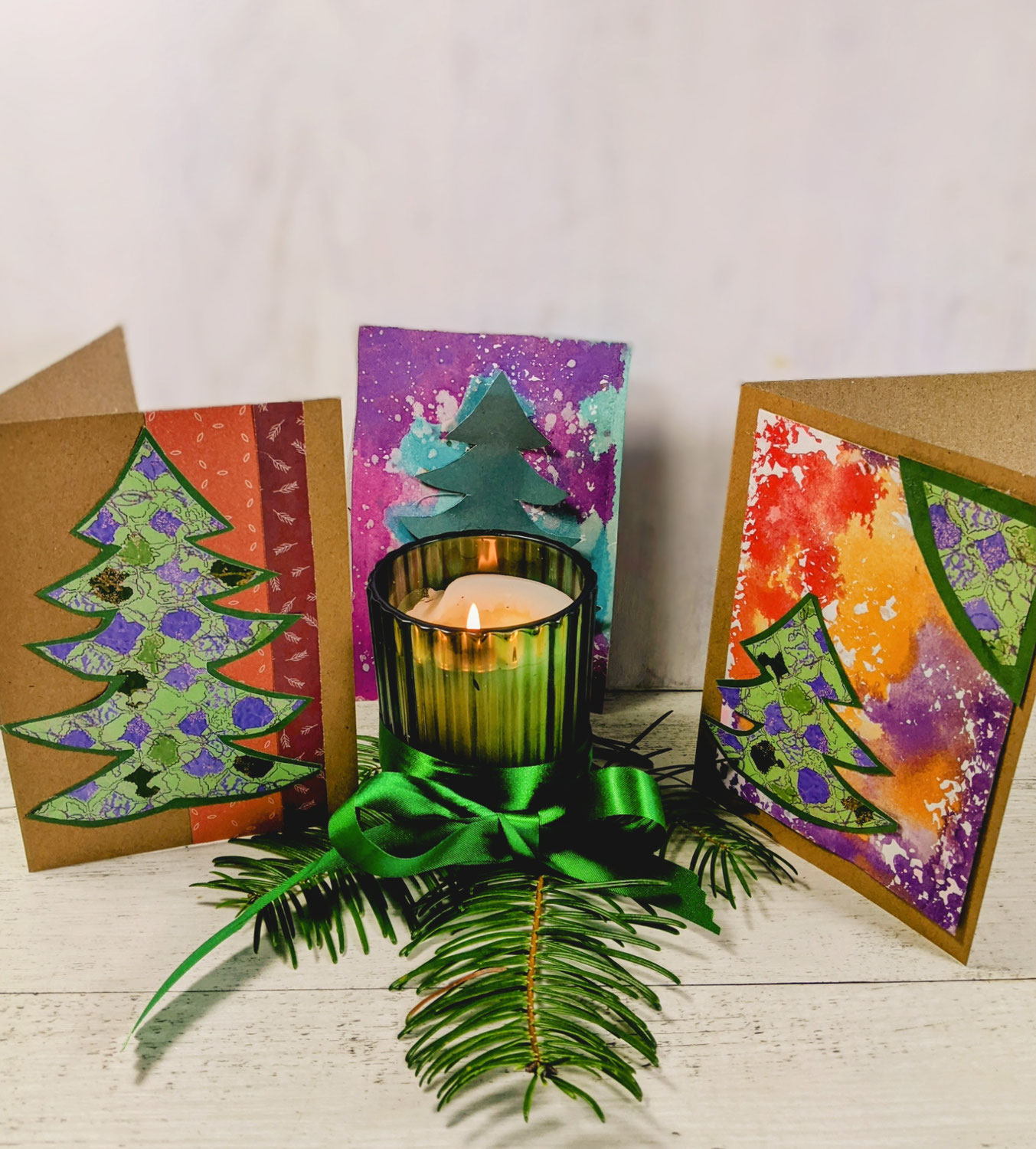 Weihnachtskarten selbst gestalten
