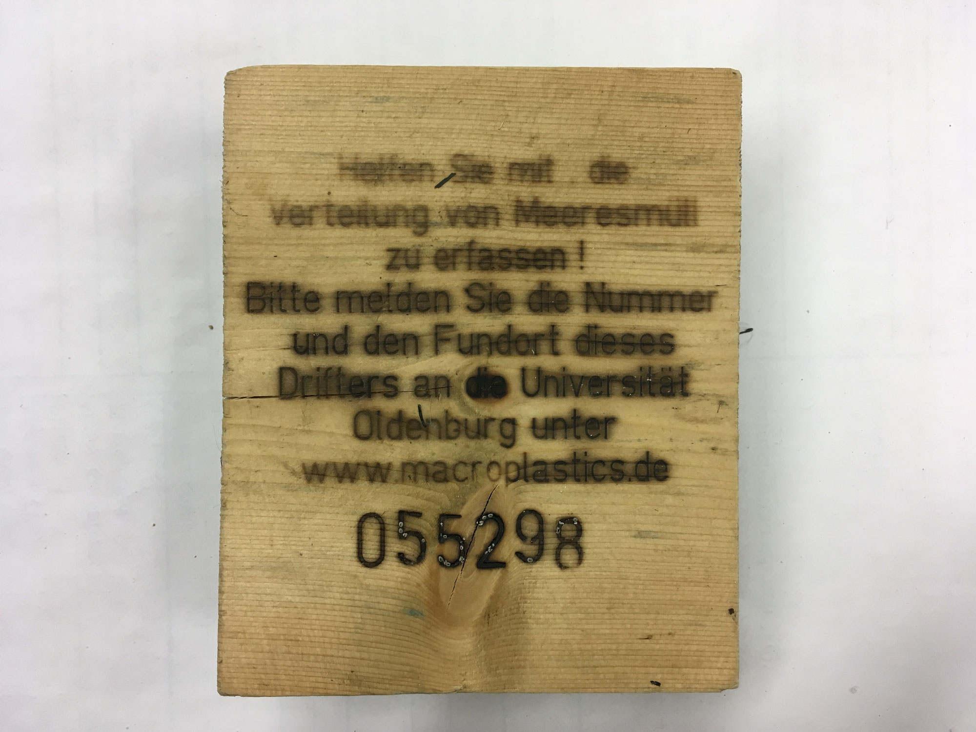 Holzdrifter gefunden!