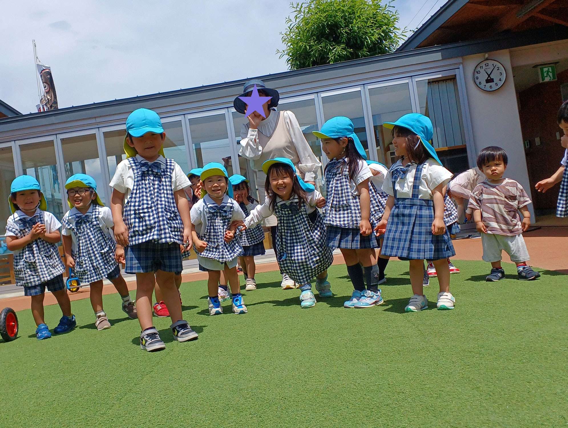 おおかみさん！いまなんじ～？？（３歳児・かえで組）