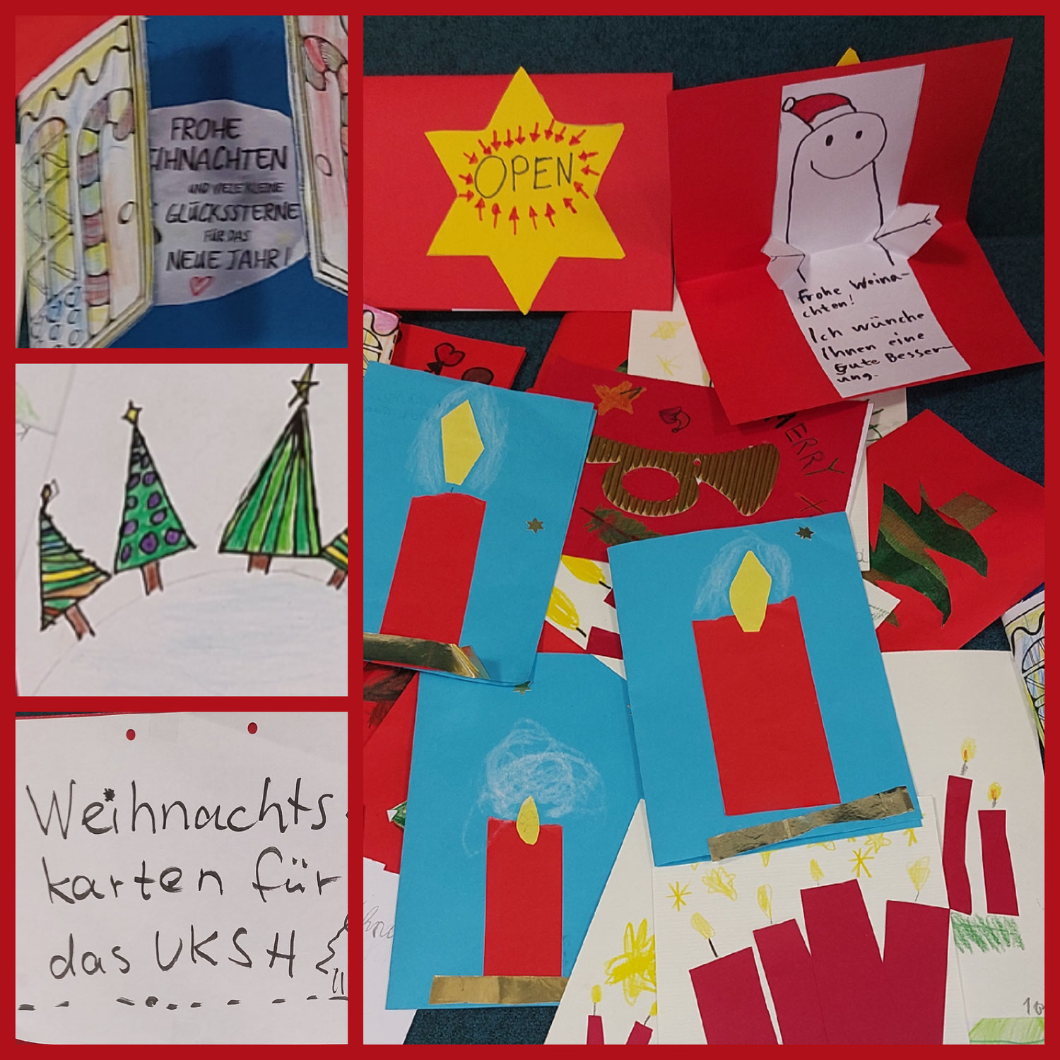 Weihnachtskarten - Feiertage mal anders