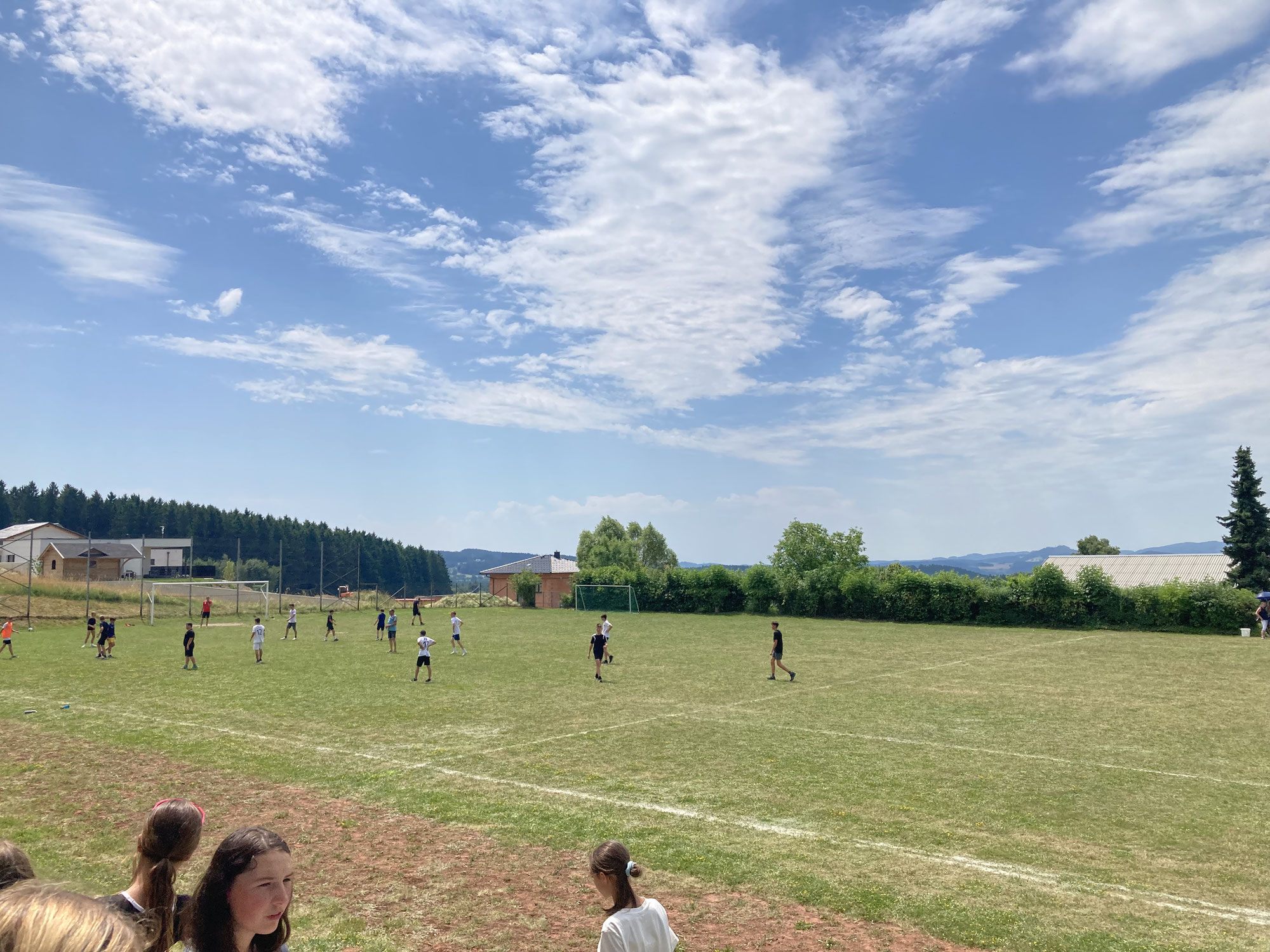 Sporttag an der Mittelschule Grünbach