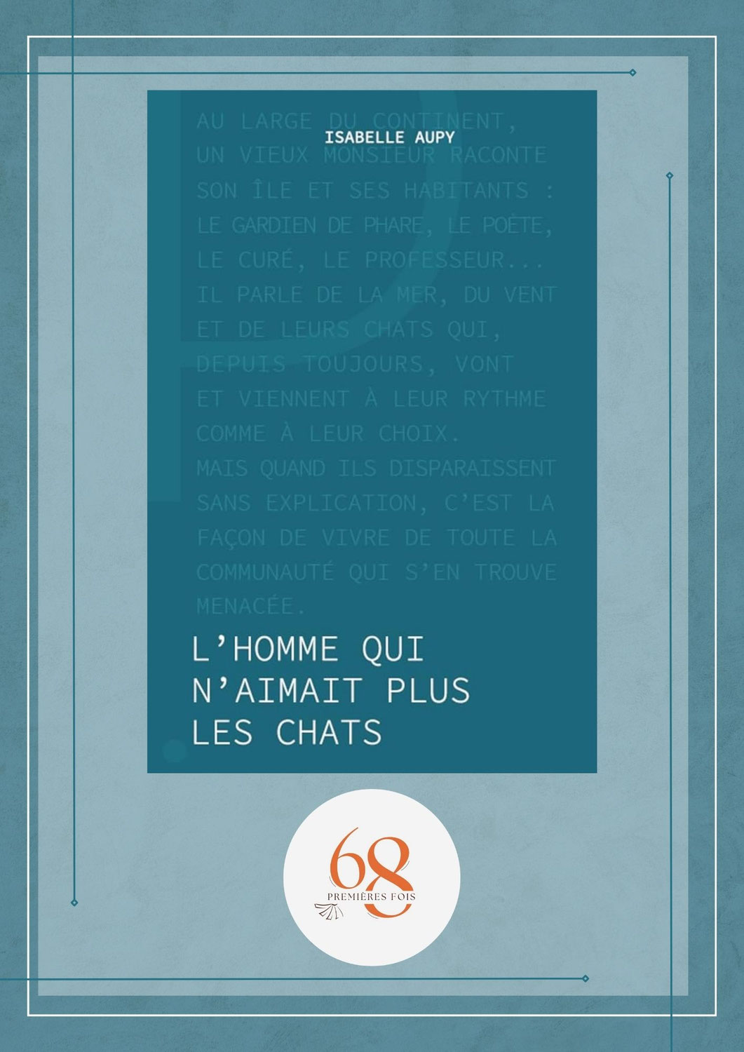 L’Homme qui n’aimait plus les chats, Isabelle Aupy, Le Panseur