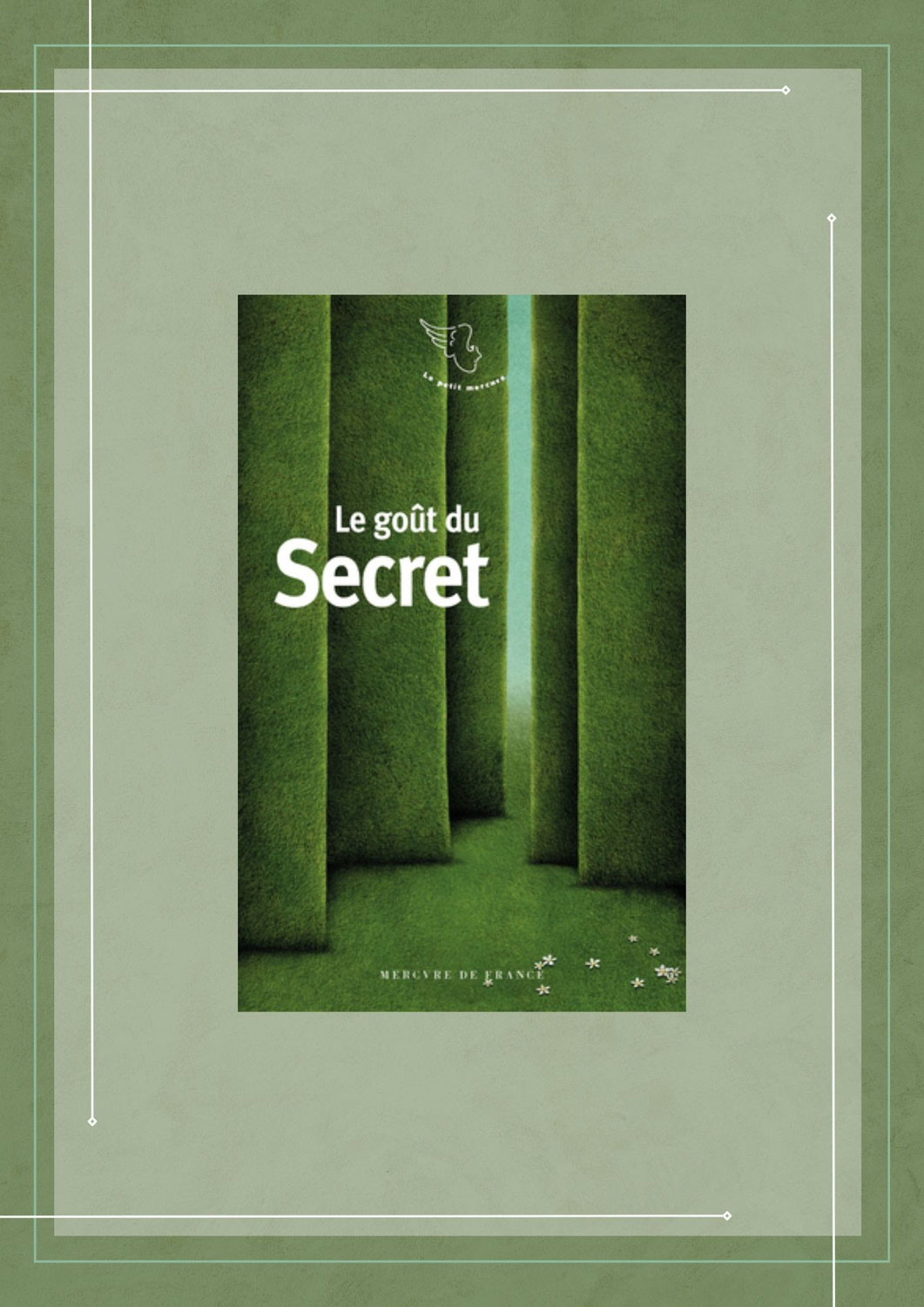 Le Goût du Secret, Aude Cirier, Mercure de France