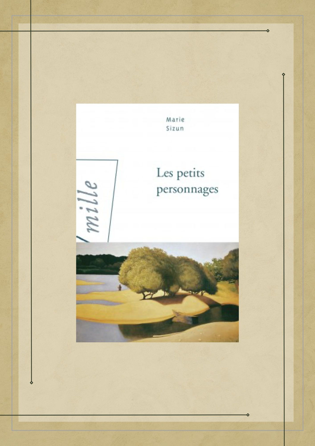 Les petits personnages, Marie Sizun, Arléa