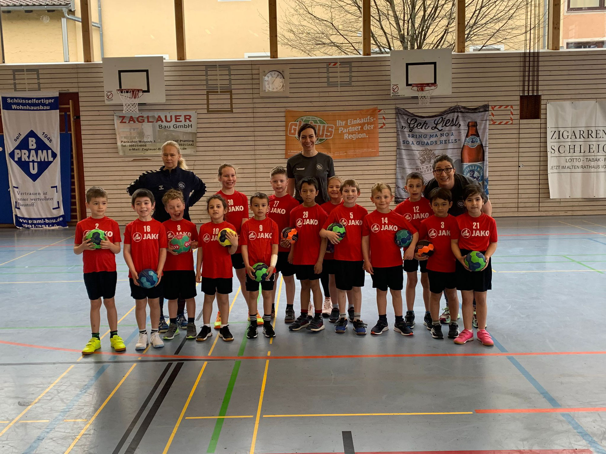 Minis und die E-Jugend Handball-Turnier