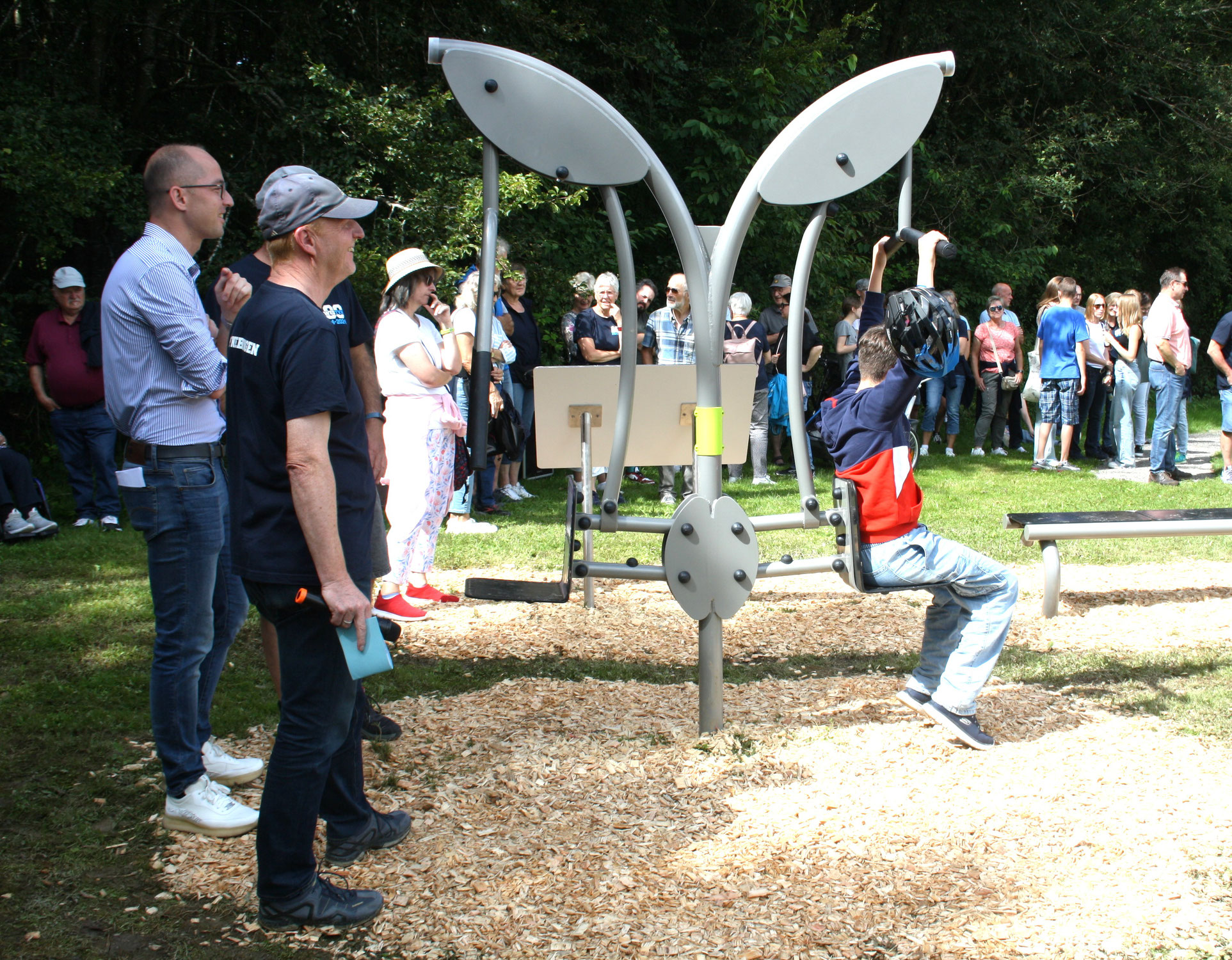 Einweihung Bewegungspark