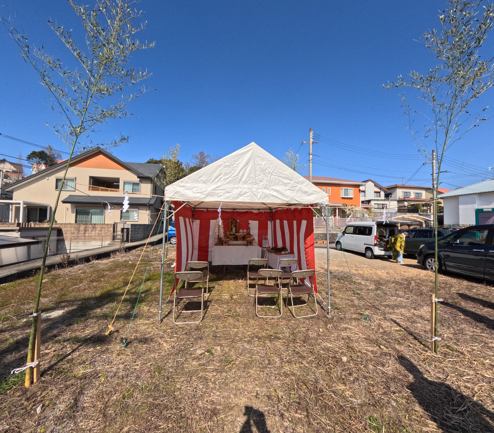 岩出市WB工法の家１　地鎮祭