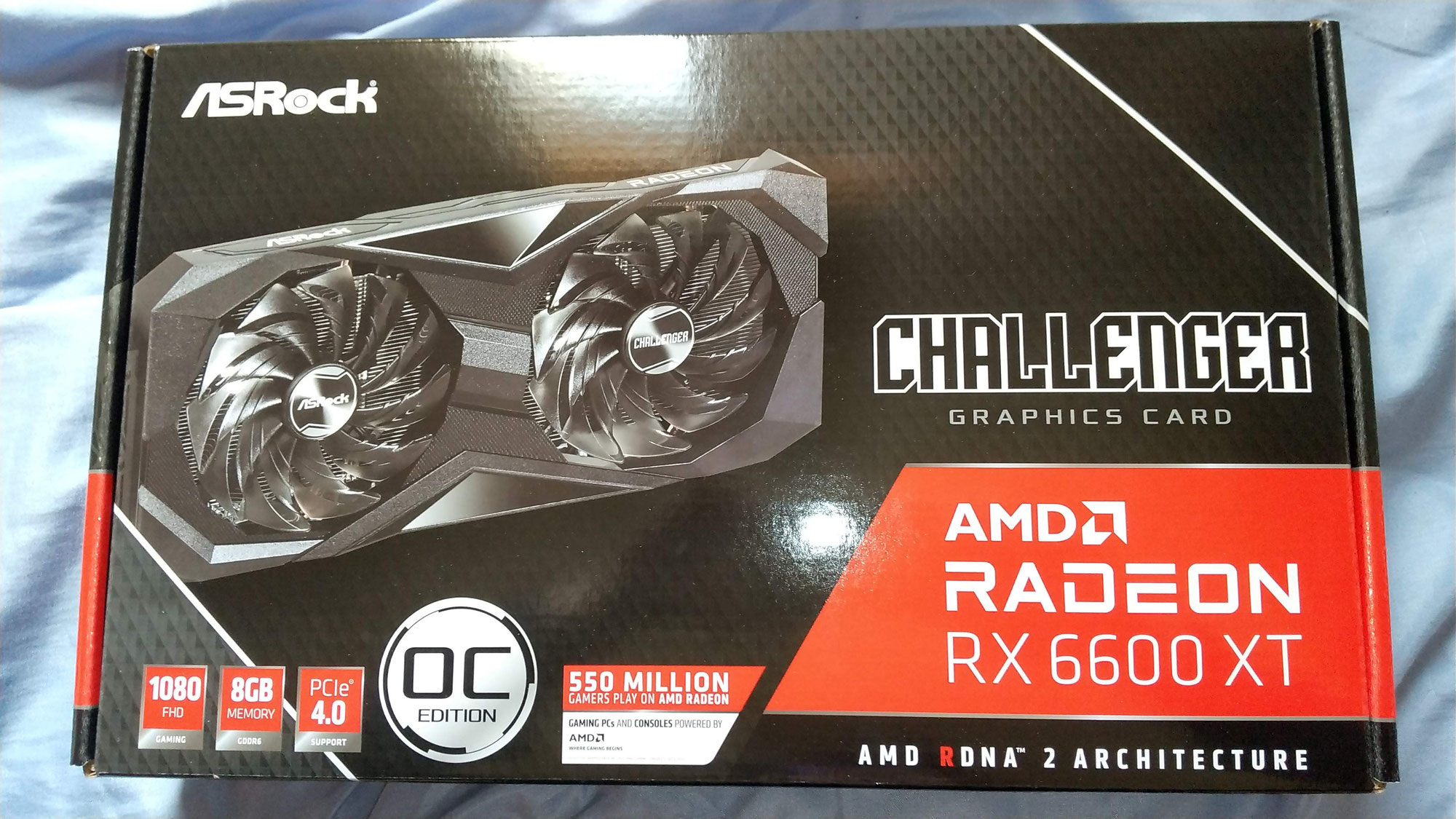AMD Radeon RX 6600 XT 購入！