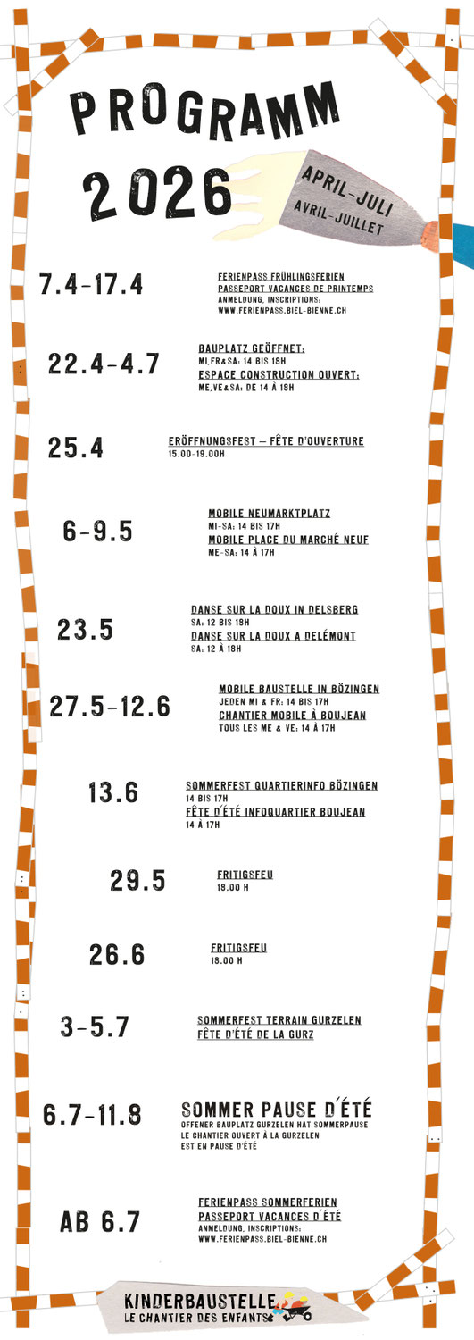 Programm 1. Saisonhelfte