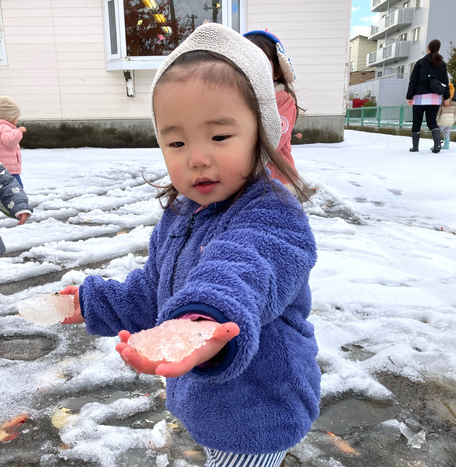 寒さに負けないぞ♪