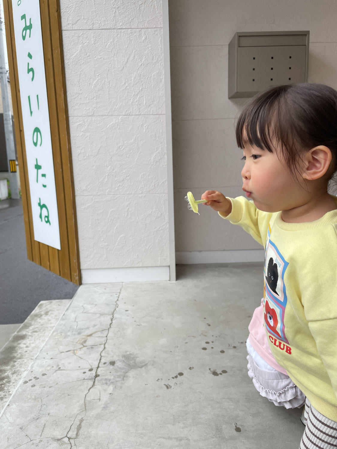 しゃぼん玉あそび