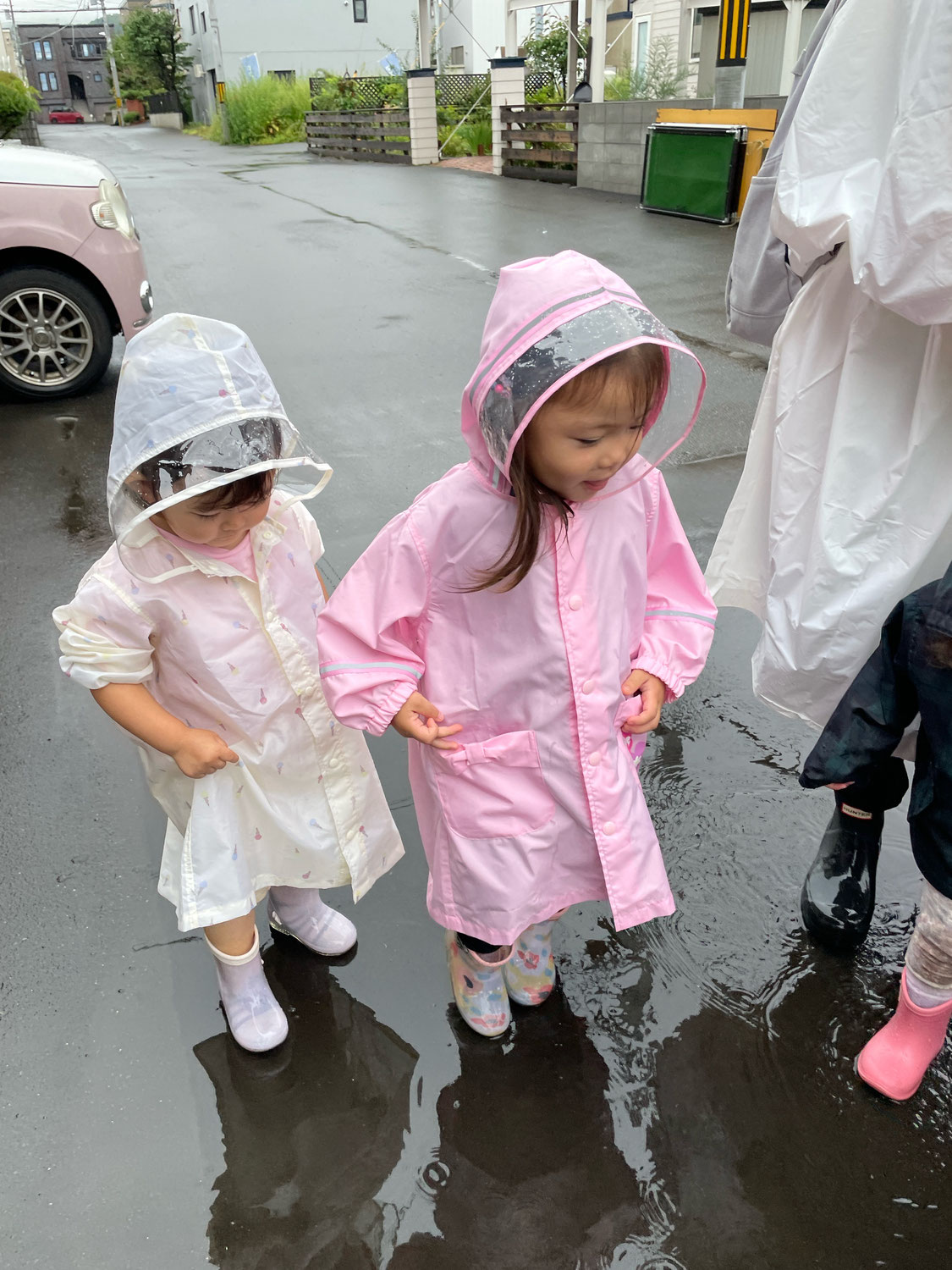 雨降り散歩♪